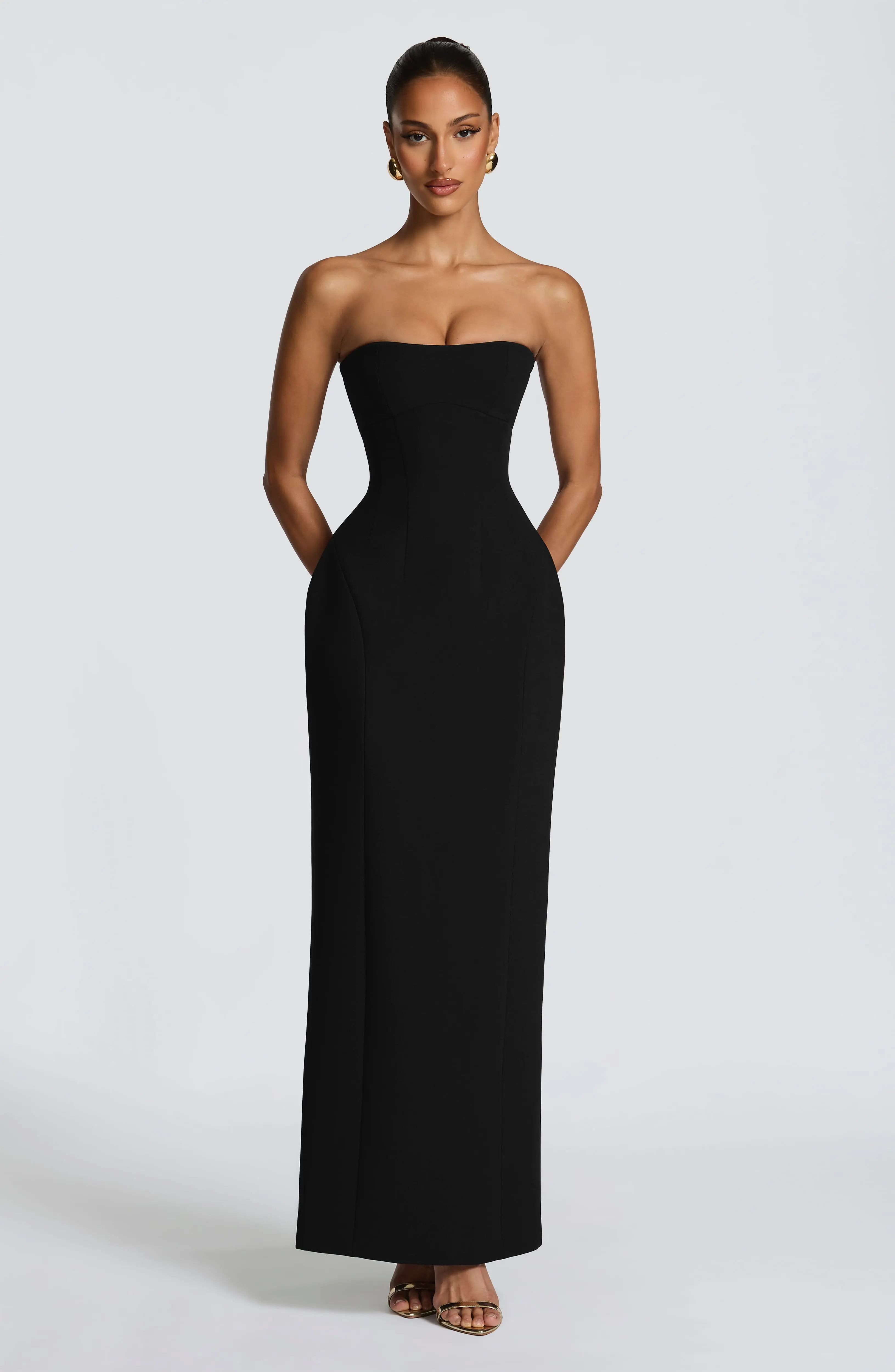 Manon Maxi Dress - Black