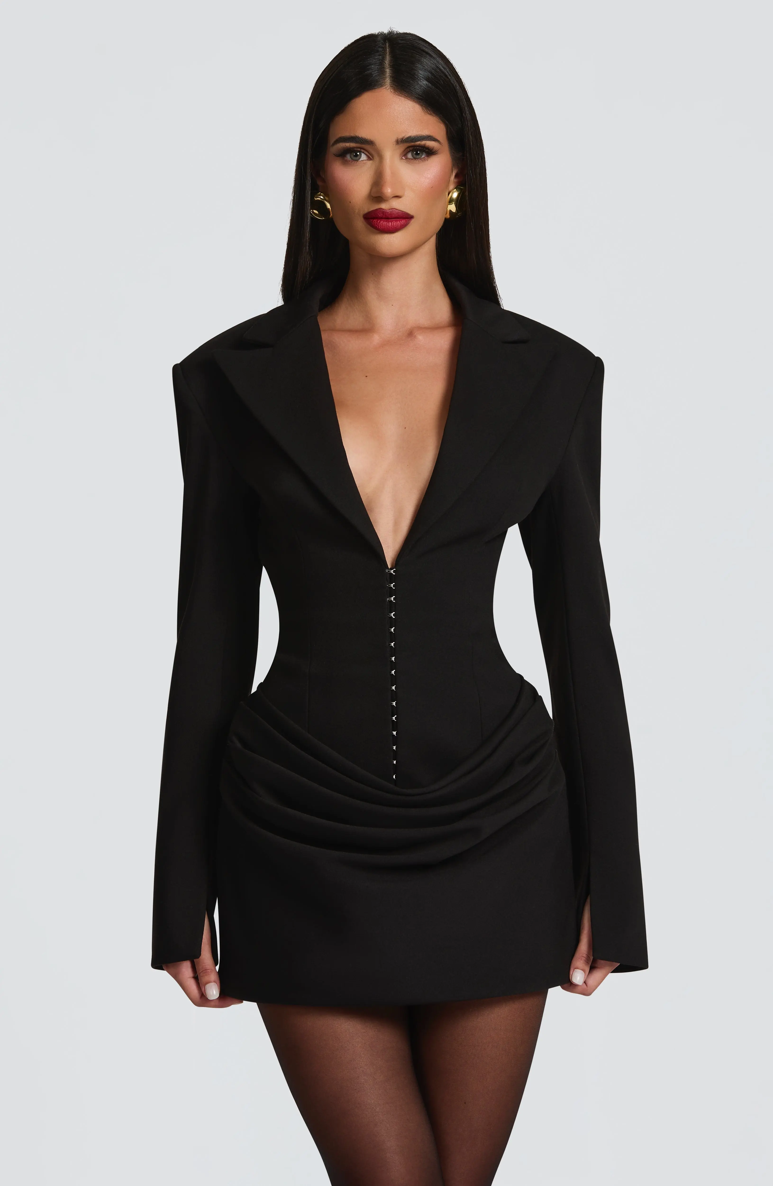 Susie Mini Dress - Black - Image 8