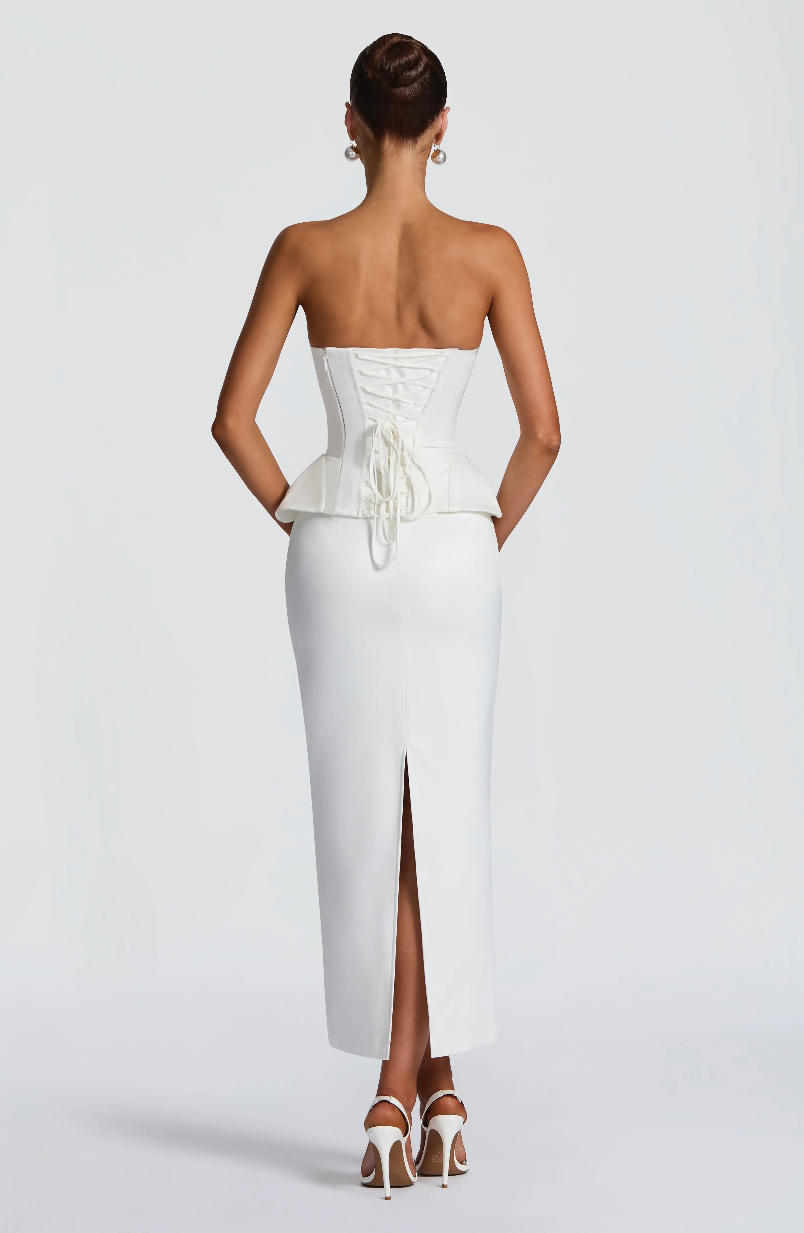 Calliope Midi Skirt - Ivory - Image 3