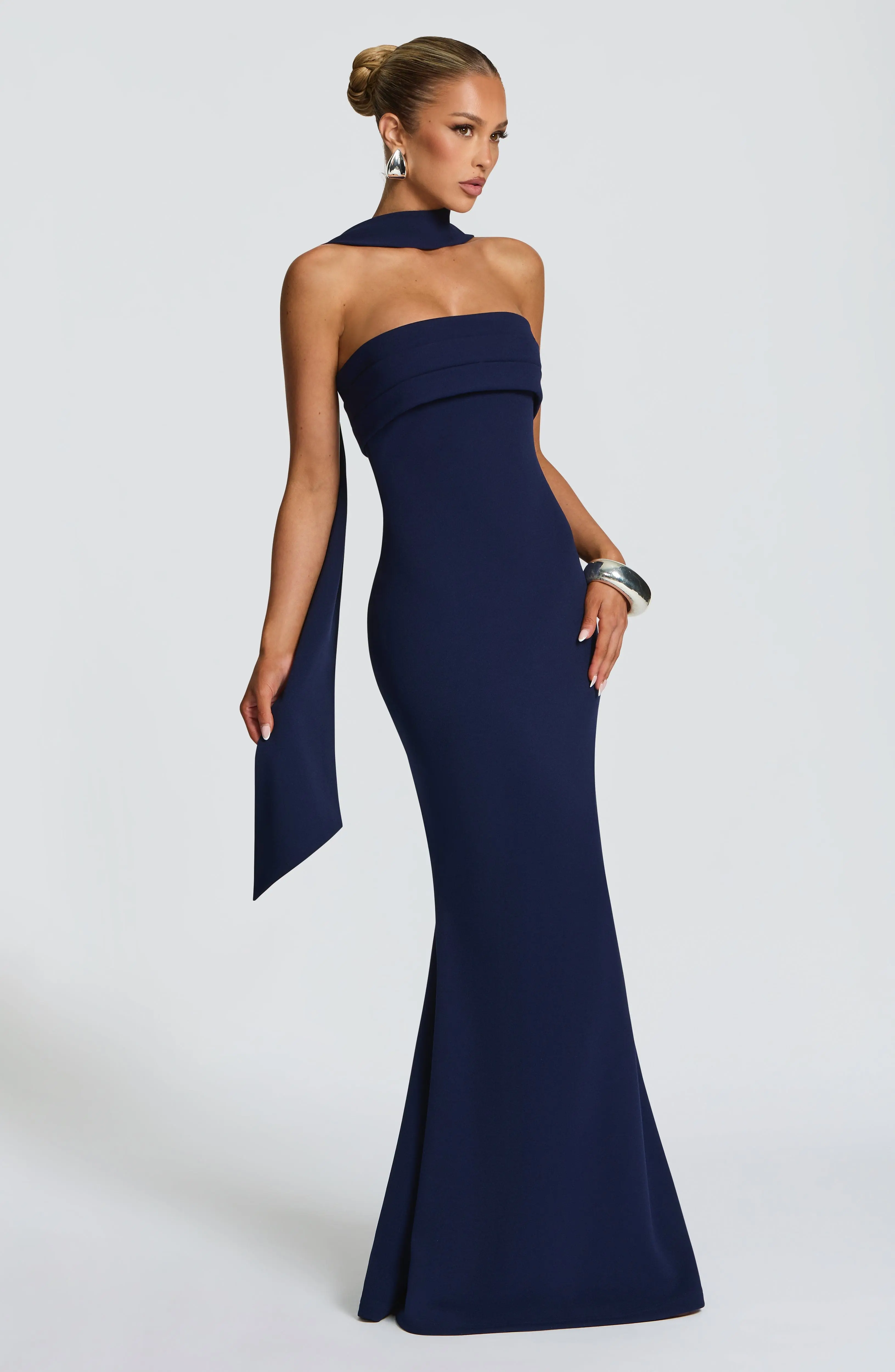 Leura Maxi Dress - Navy - Image 3