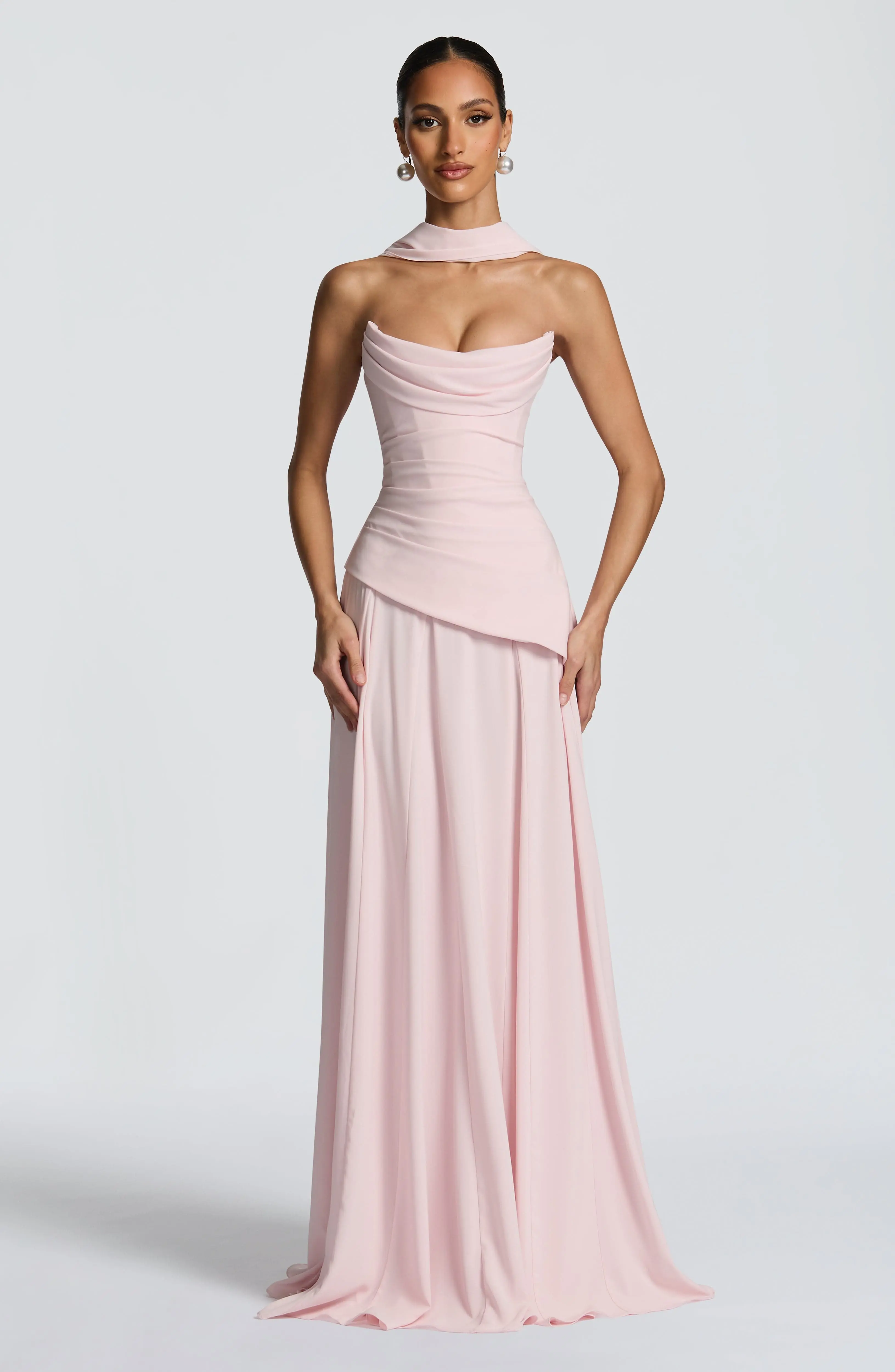 Mila Scarf - Blush - Image 5
