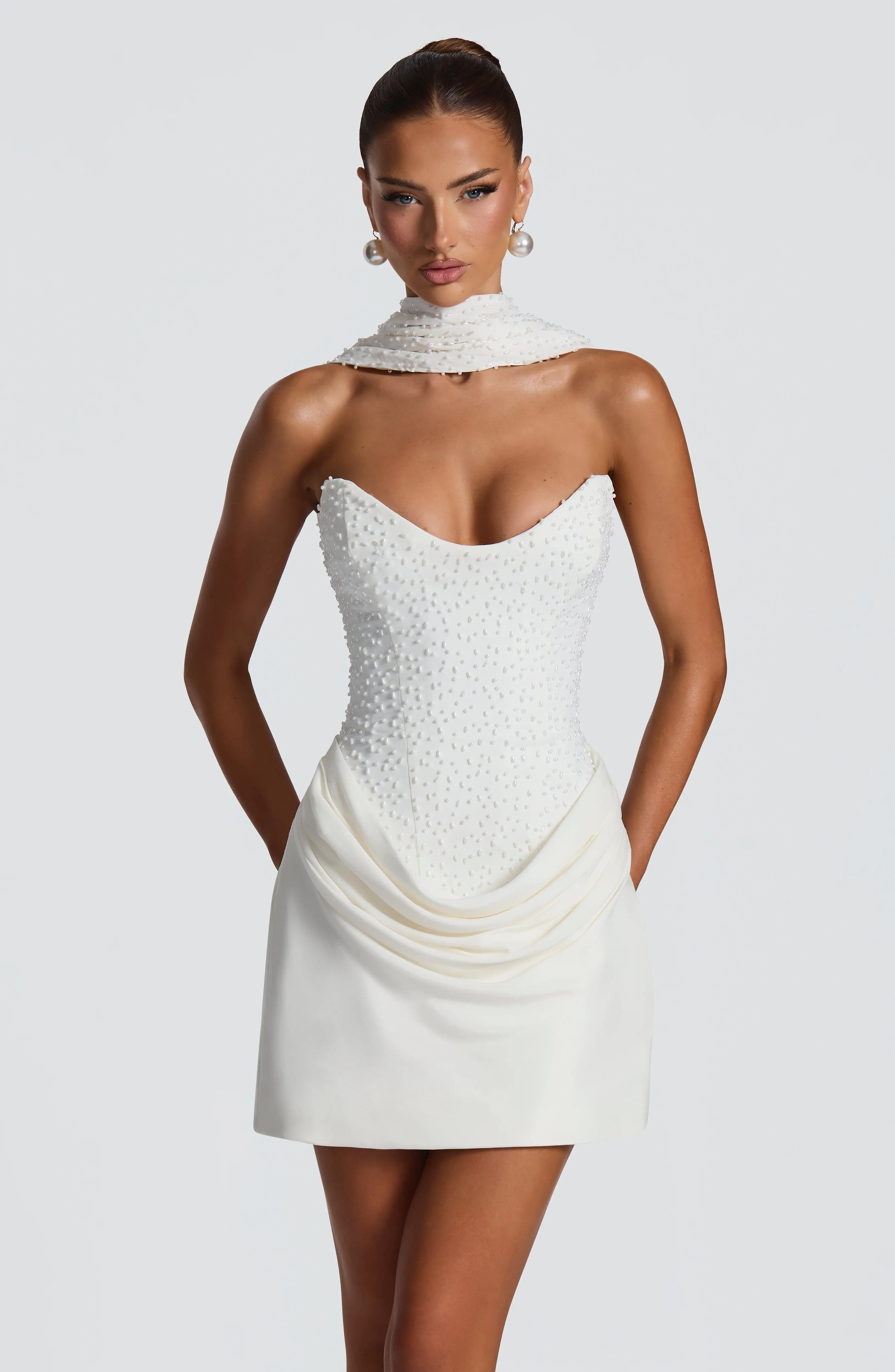 Iver Scarf - Ivory - Image 5