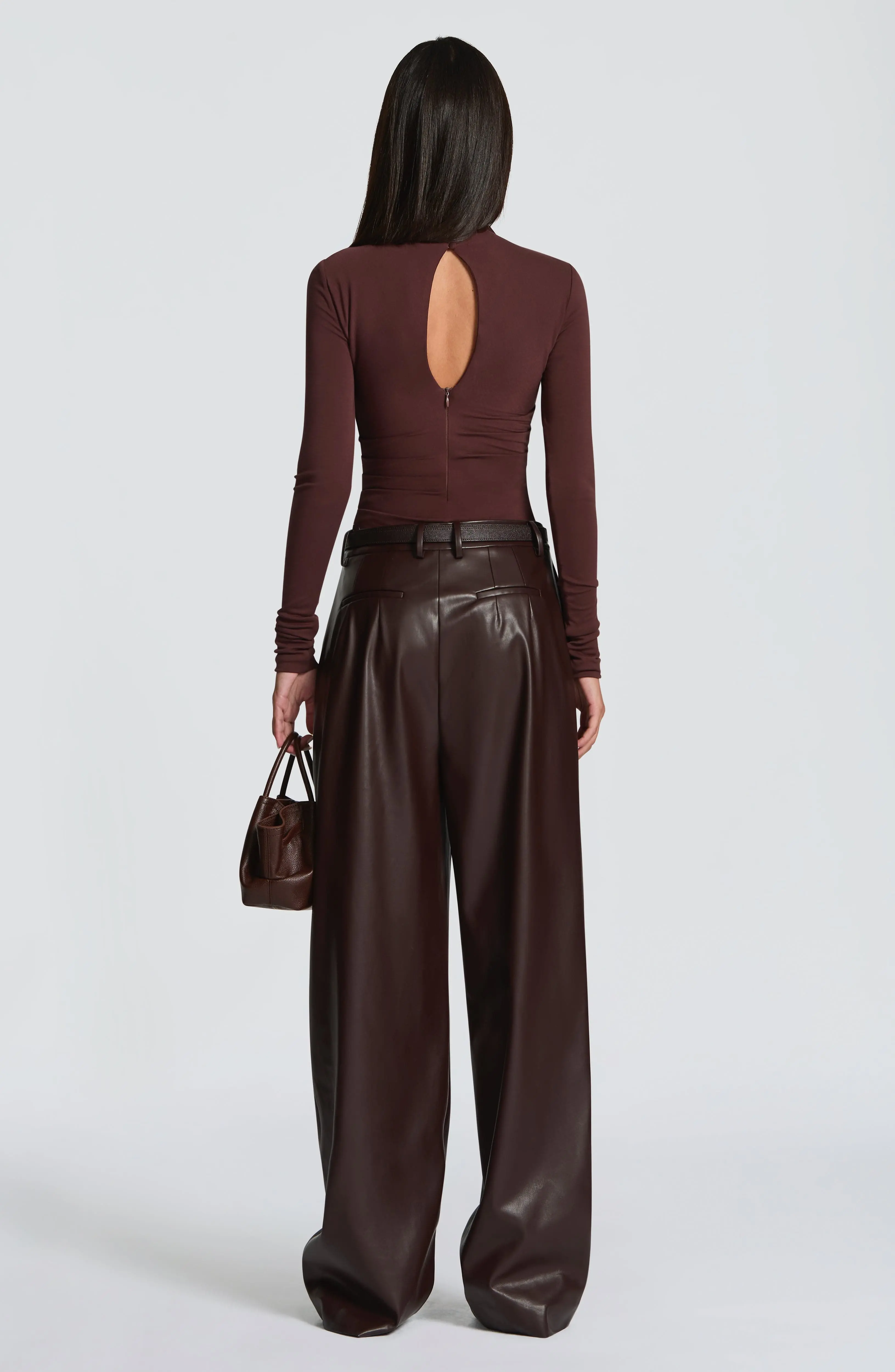 Pearson Bodysuit - Plum Brown - Image 3