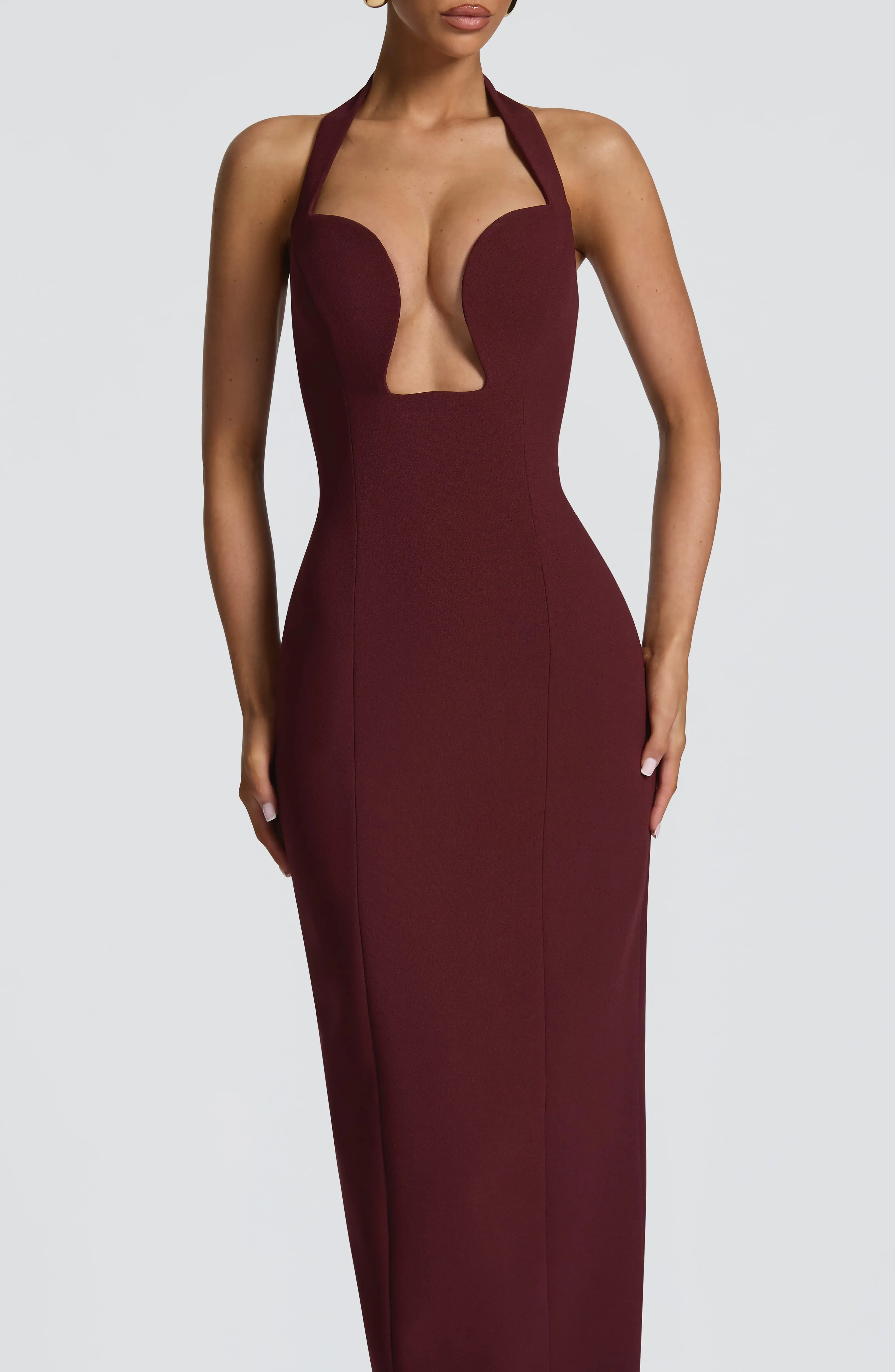Charlotte Maxi Dress - Cherry Lacquer - Image 6