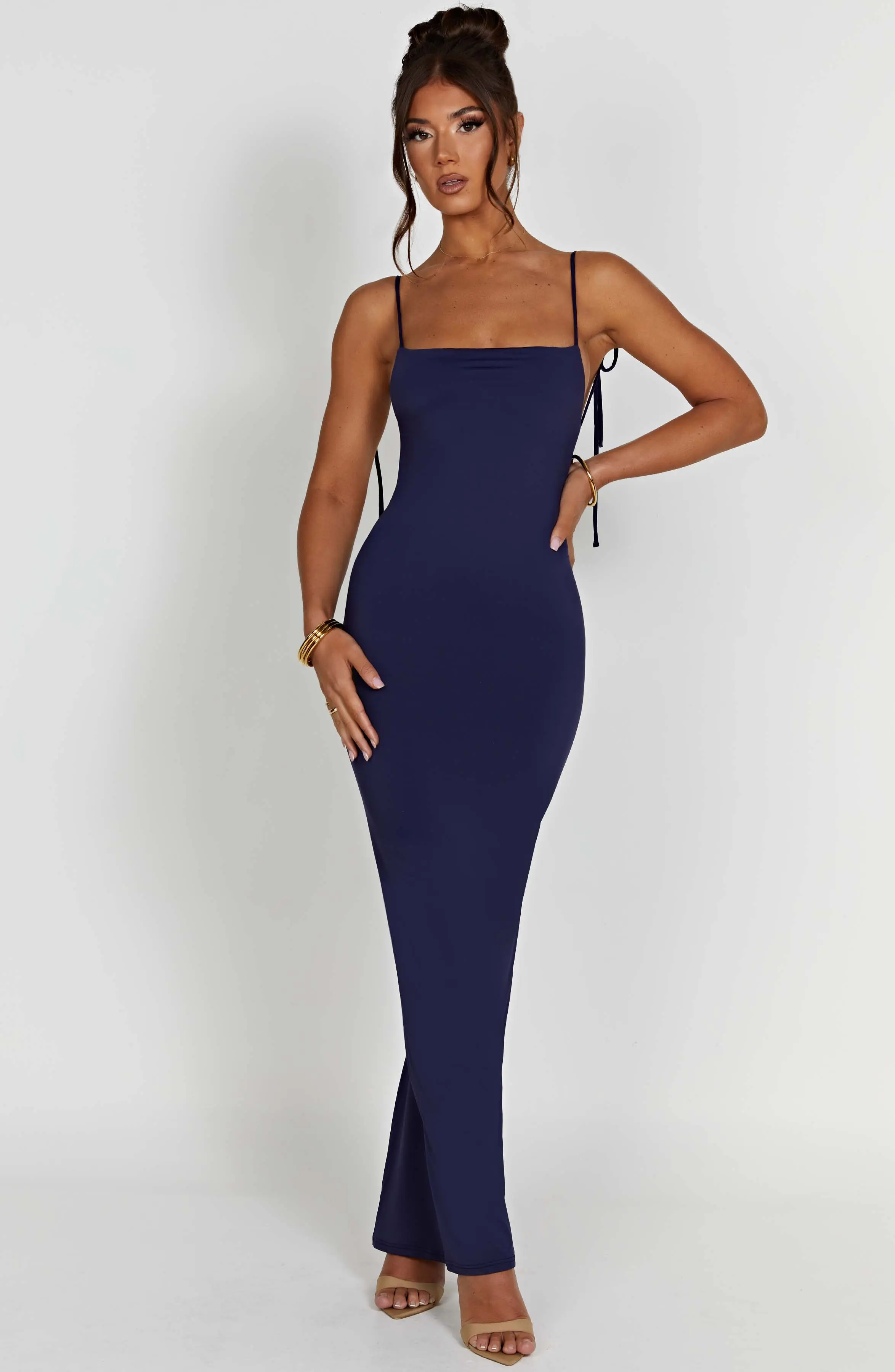 Sanya Maxi Dress - Navy - Image 13
