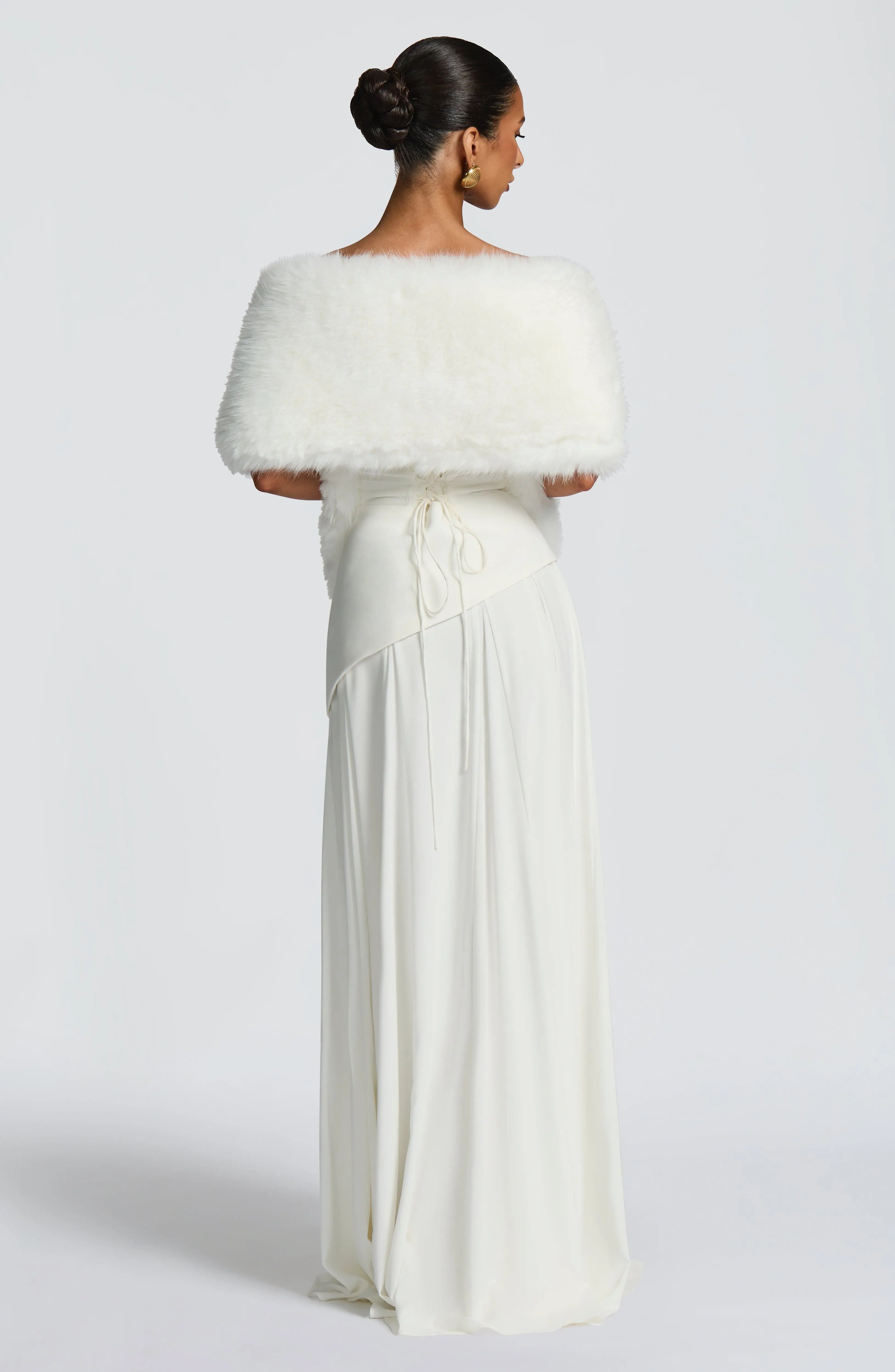 Lulu Shawl - Ivory - Image 7