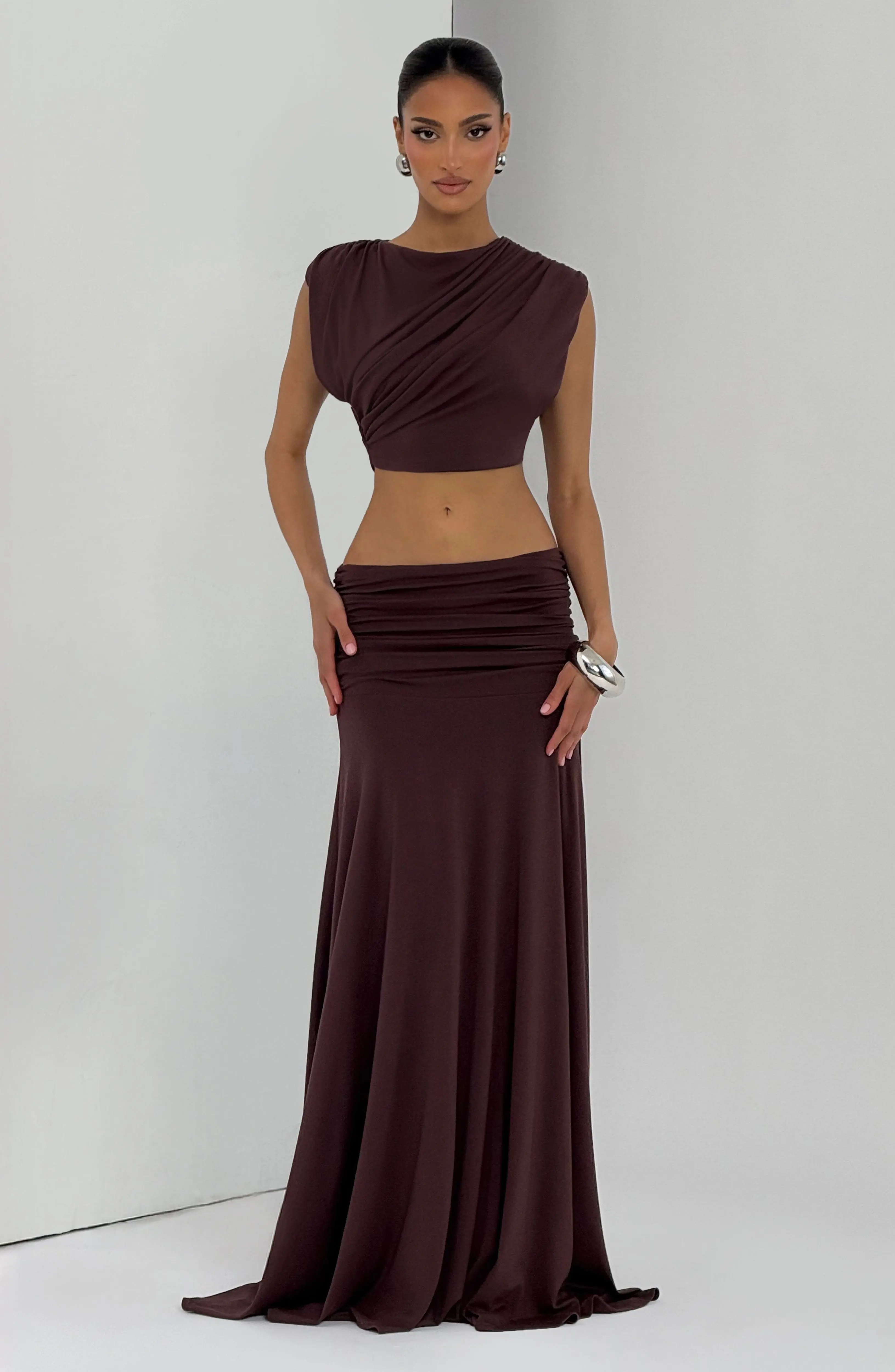 Amara Top - Plum Brown - Image 11