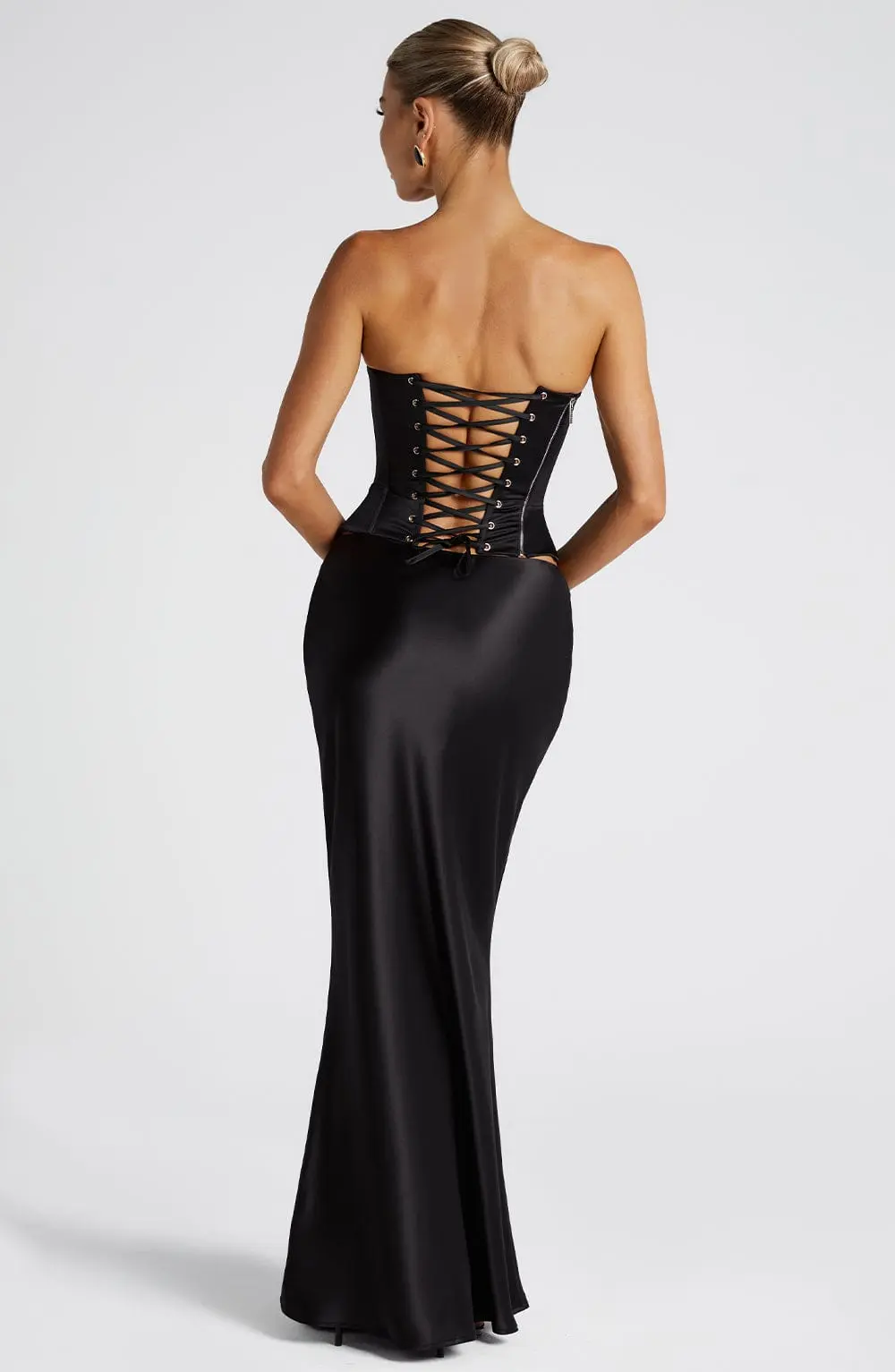 Atlanta Maxi Skirt - Black - Image 3