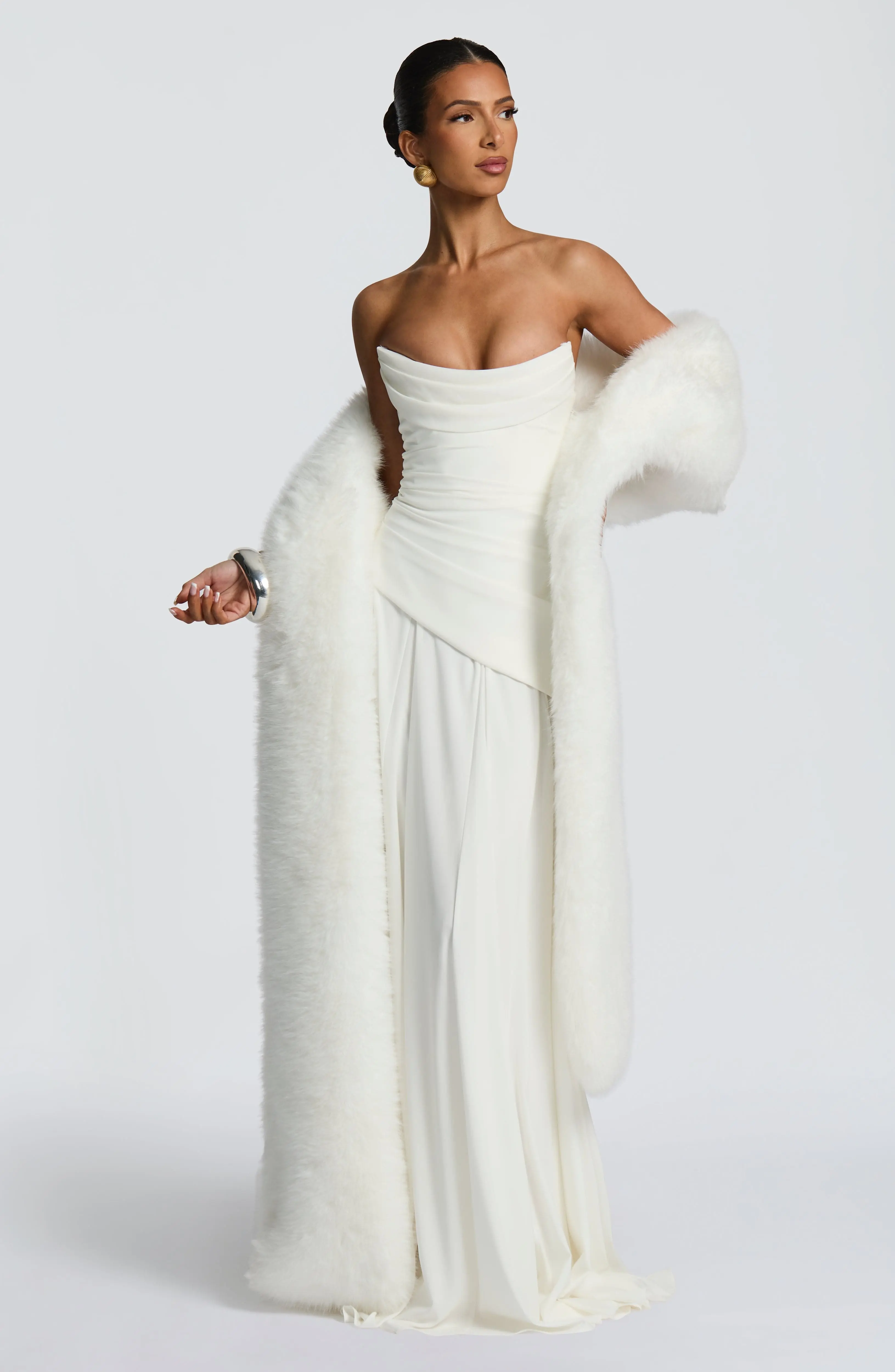 Patricia Maxi Dress - Ivory - Image 8