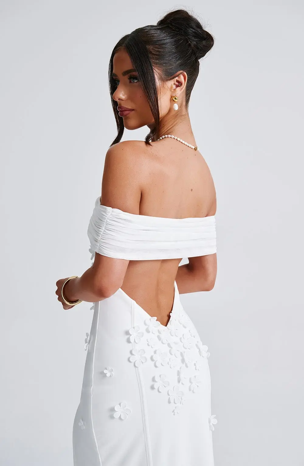 Milani Maxi Dress - Ivory - Image 12