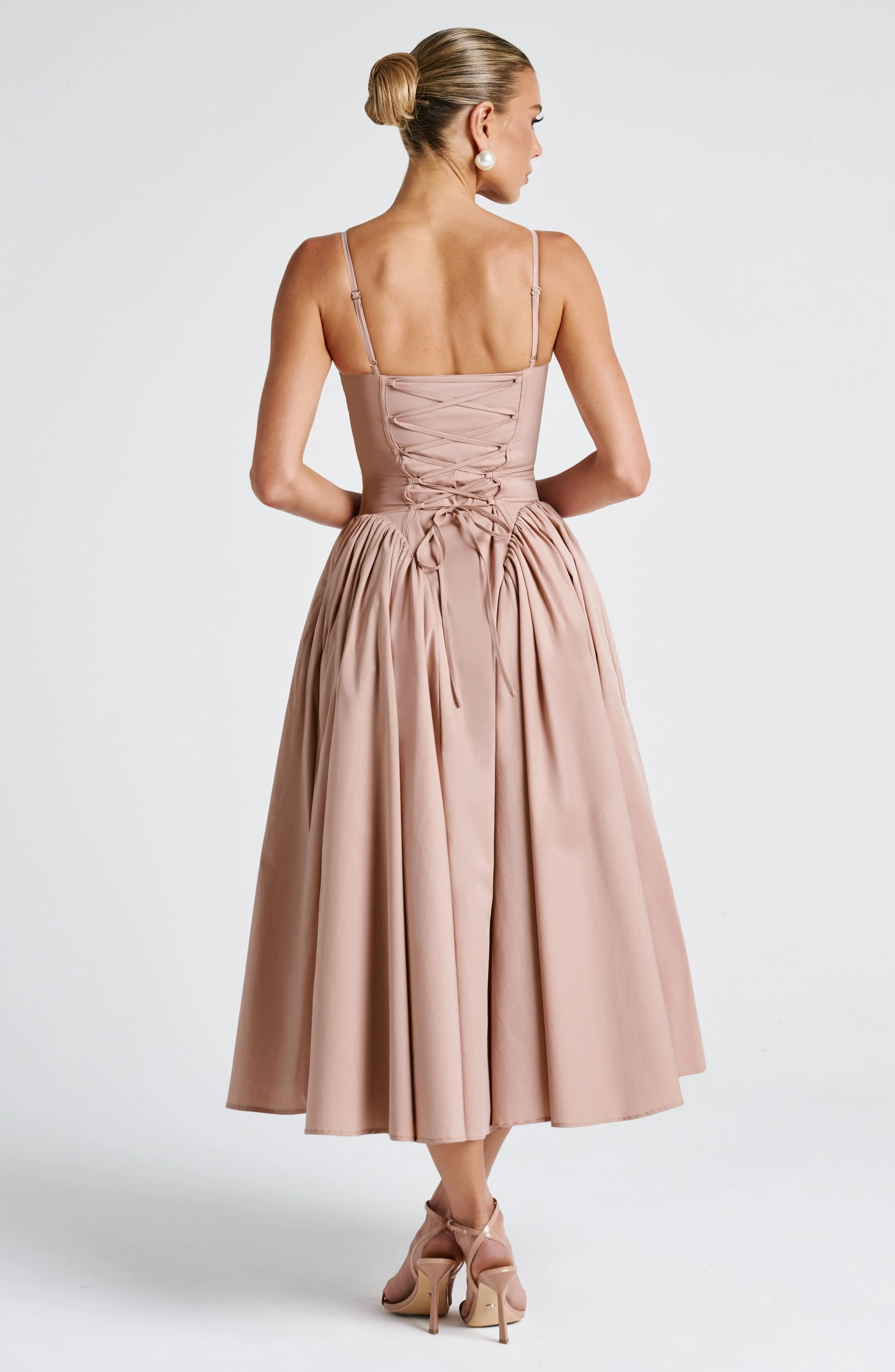Emerson Midi Dress - Clay - Image 2