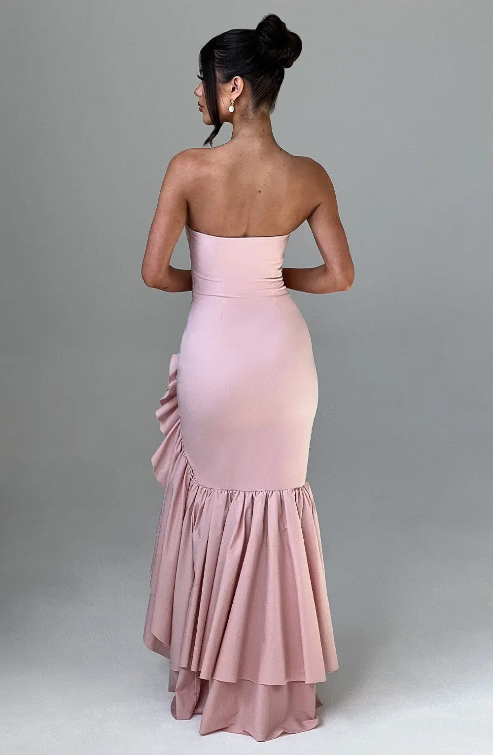 Angelina Maxi Dress - Blush - Image 4