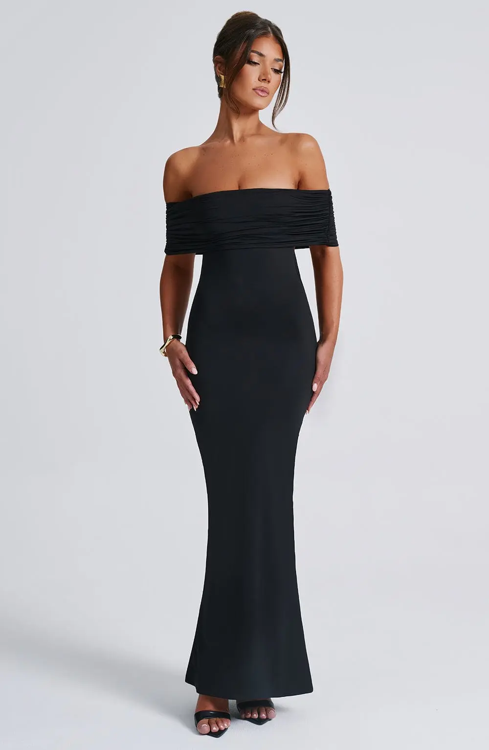 Belinda Maxi Dress - Black - Image 9