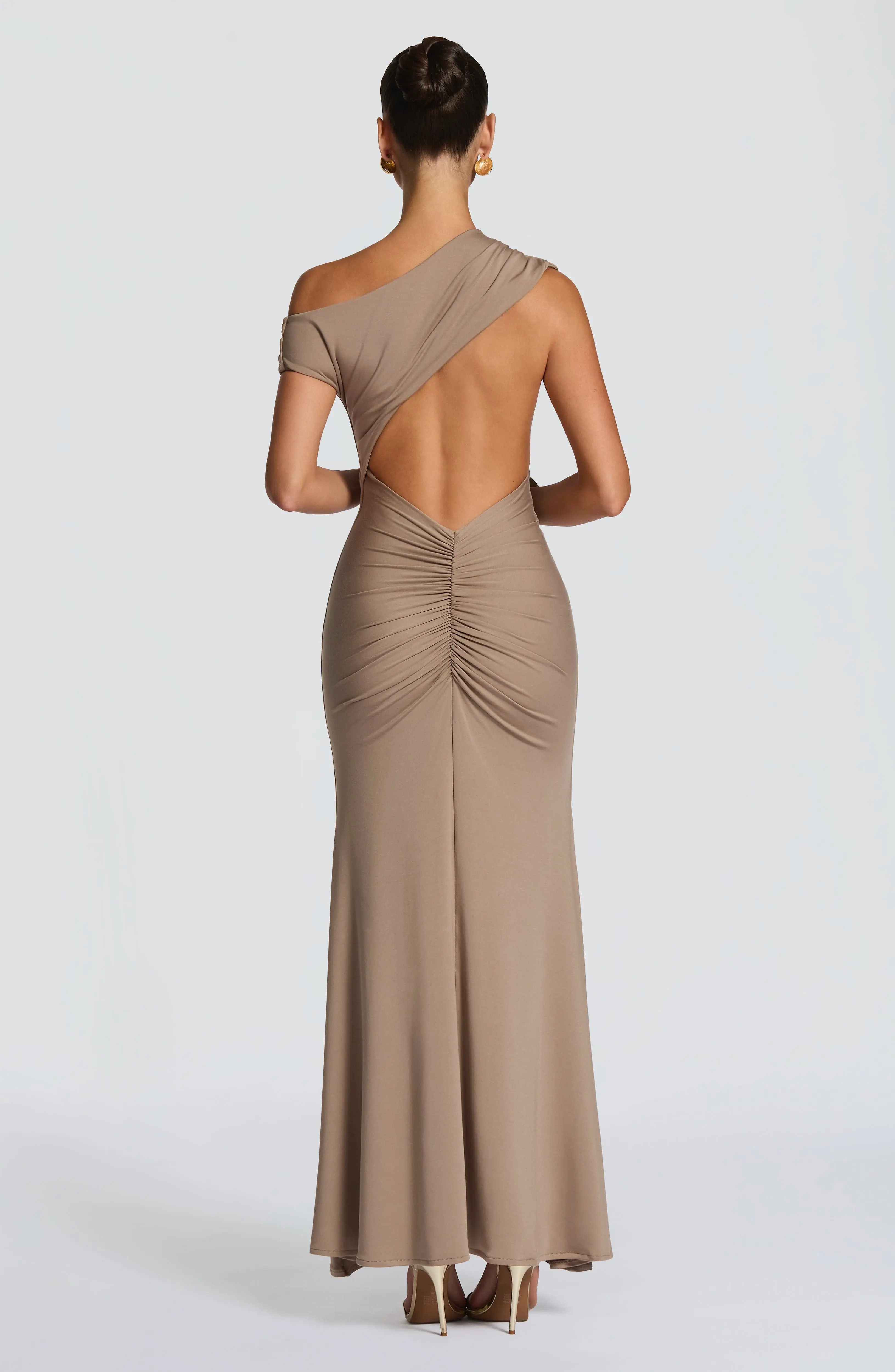 Fiora Maxi Dress - Stone - Image 2
