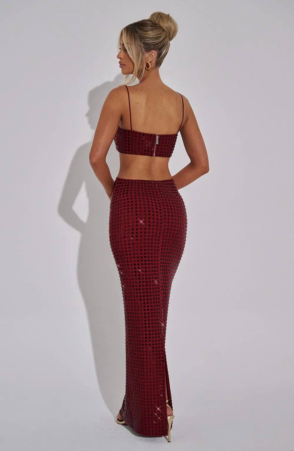 Dimity Top - Wine - Image 7