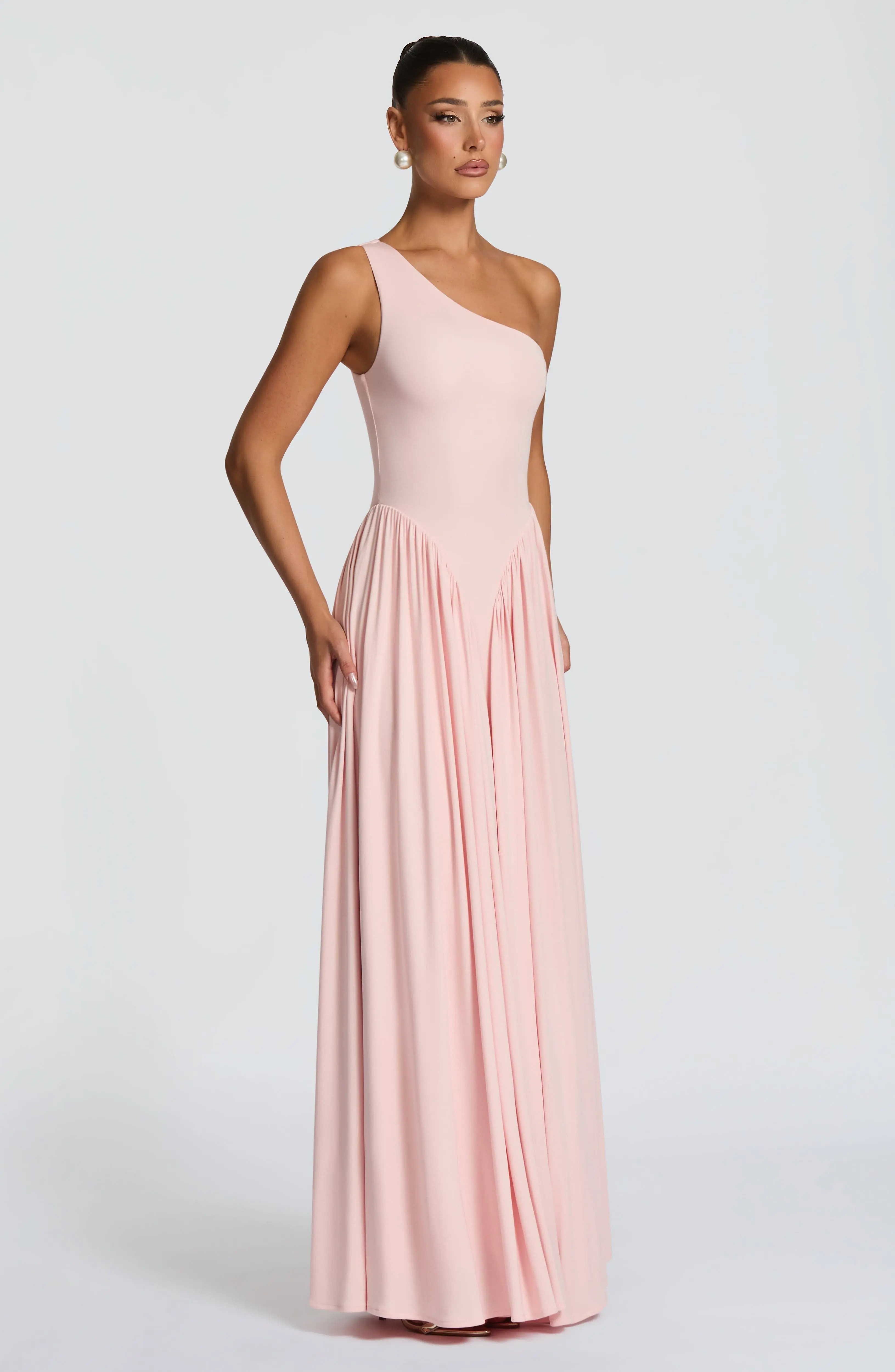 Vespera Maxi Dress - Soft Blush - Image 5