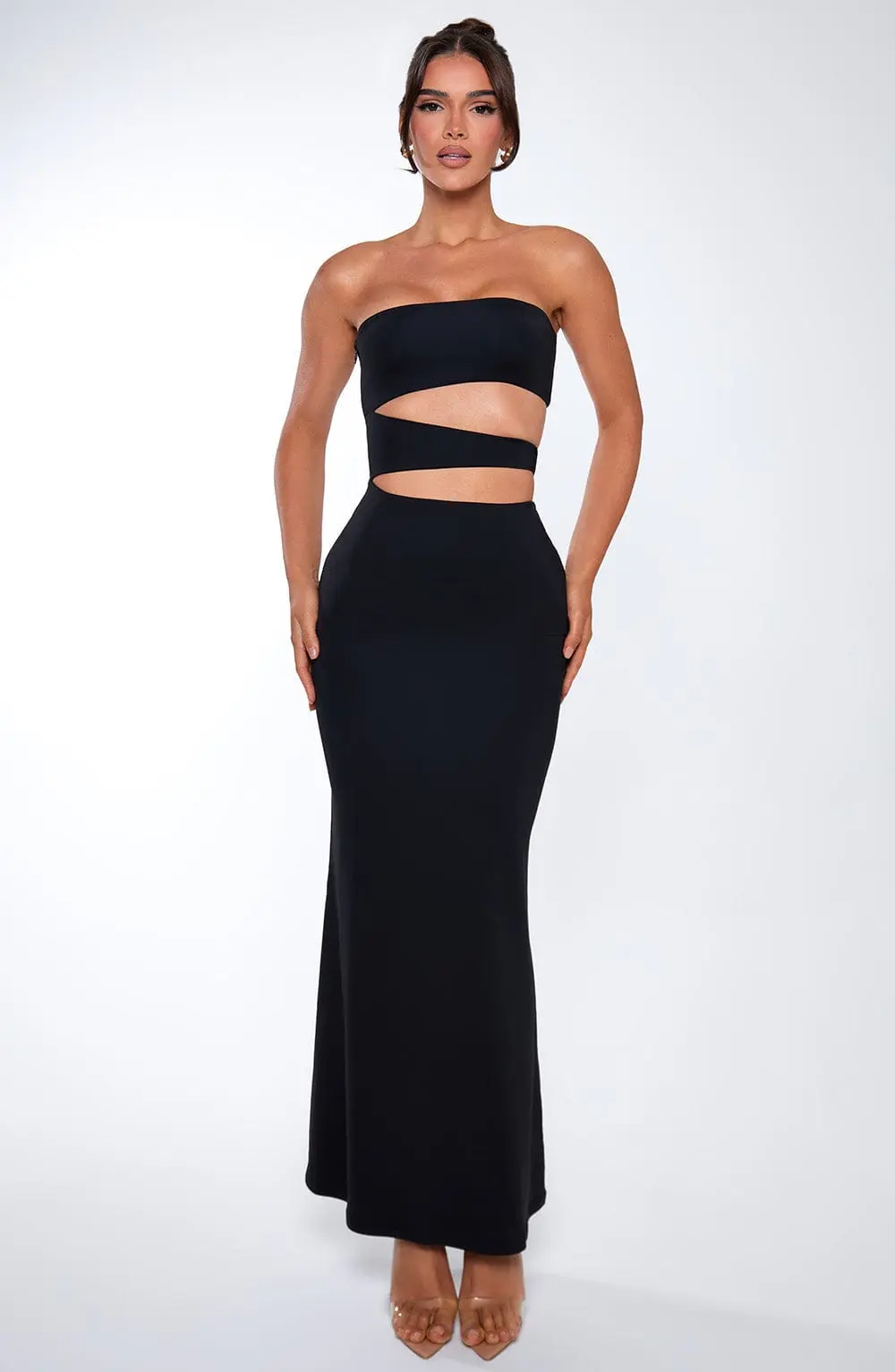 Milia Maxi Dress - Black - Image 3
