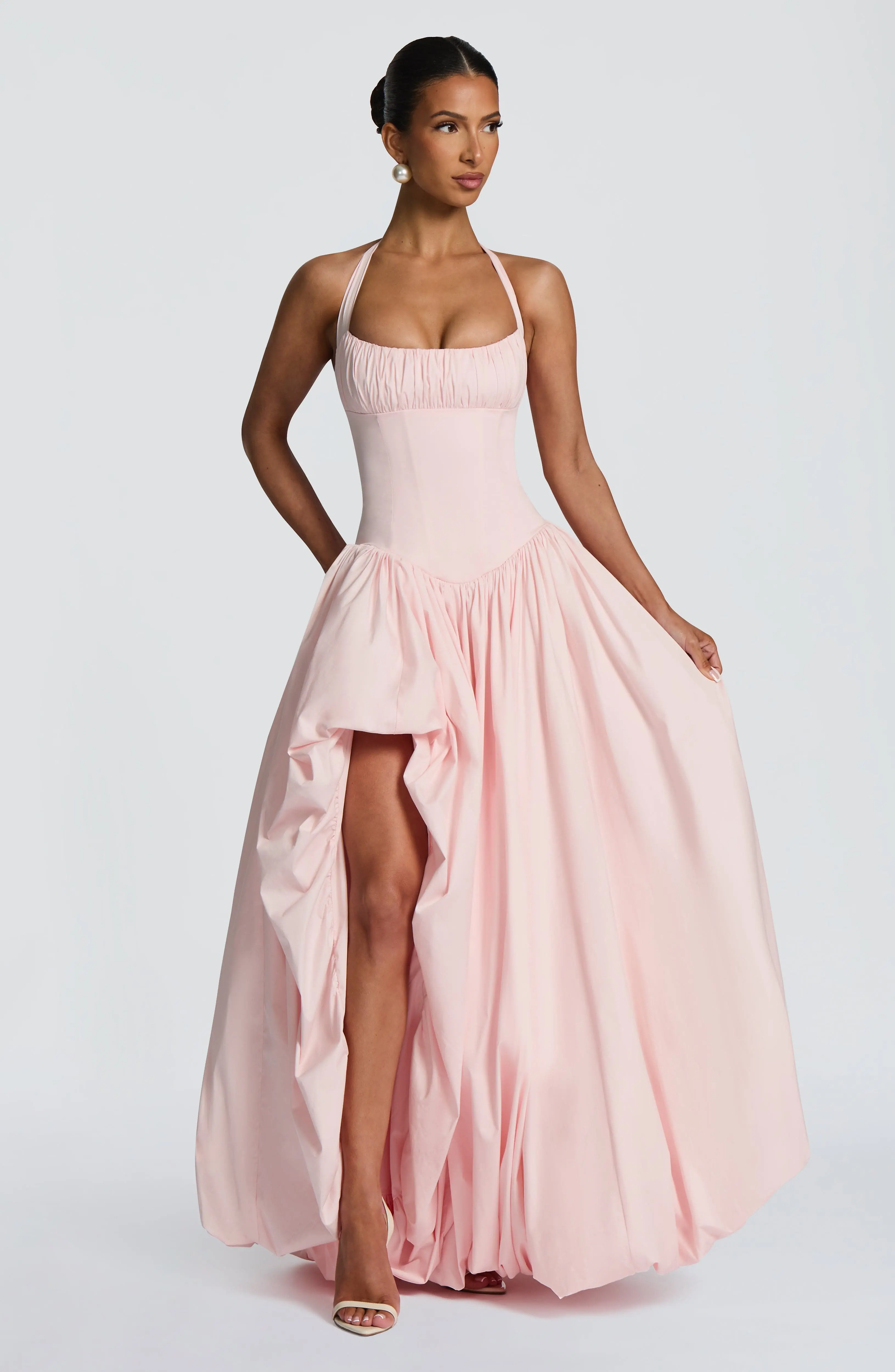 Keira Maxi Dress - Blush - Image 6
