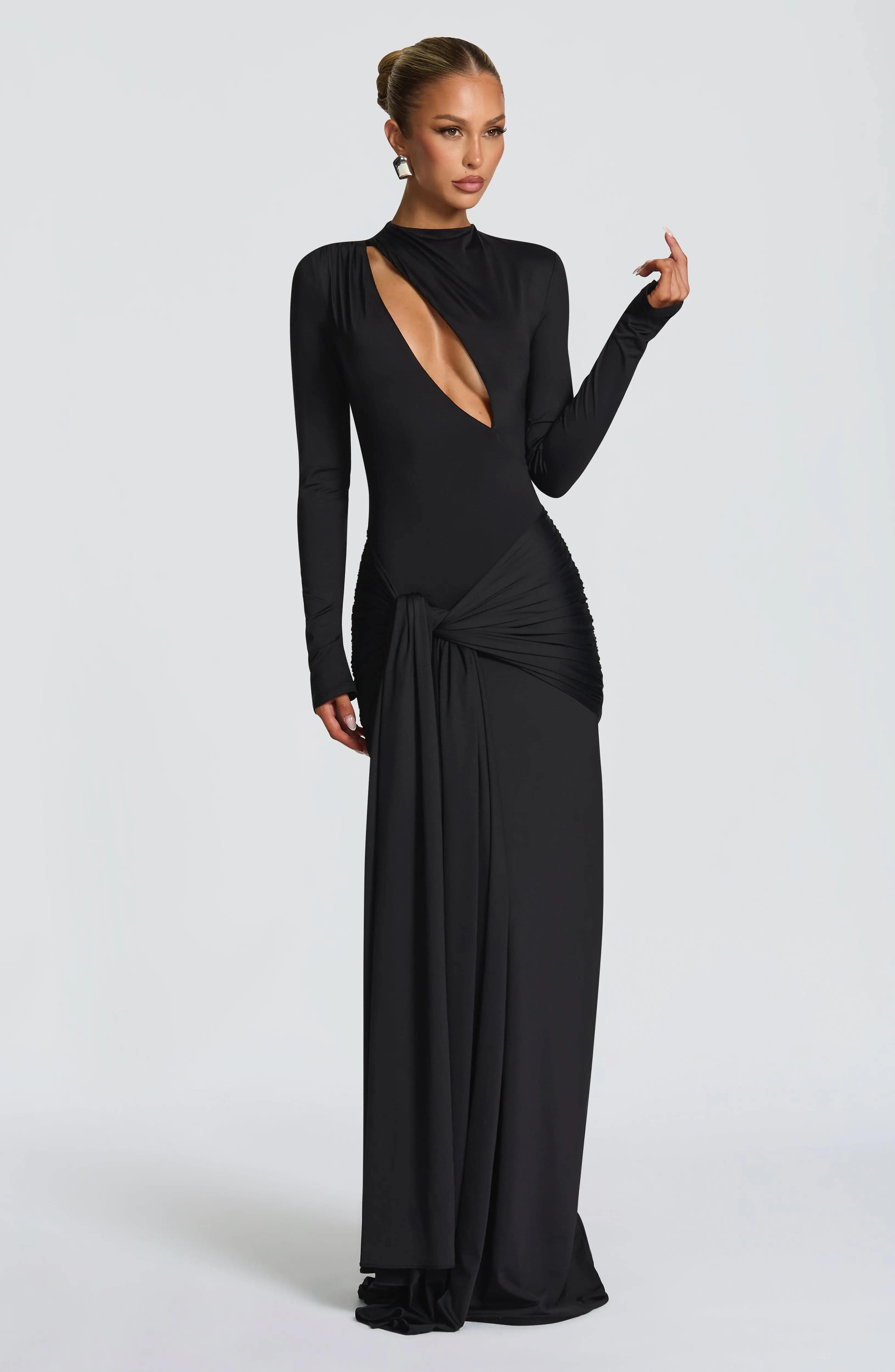 Tahnee Maxi Dress - Black - Image 6