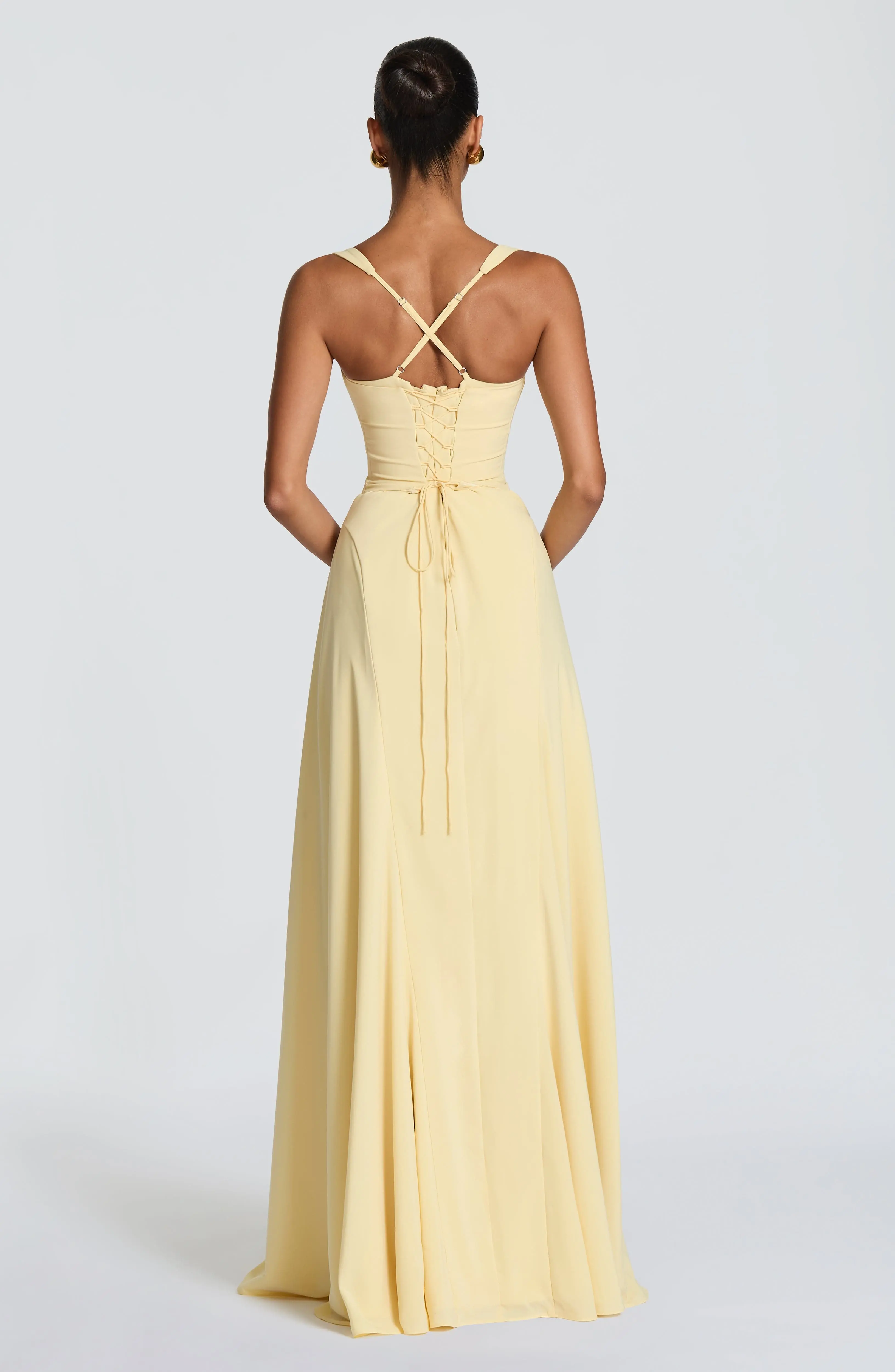 Irie Maxi Dress - Lemon - Image 2