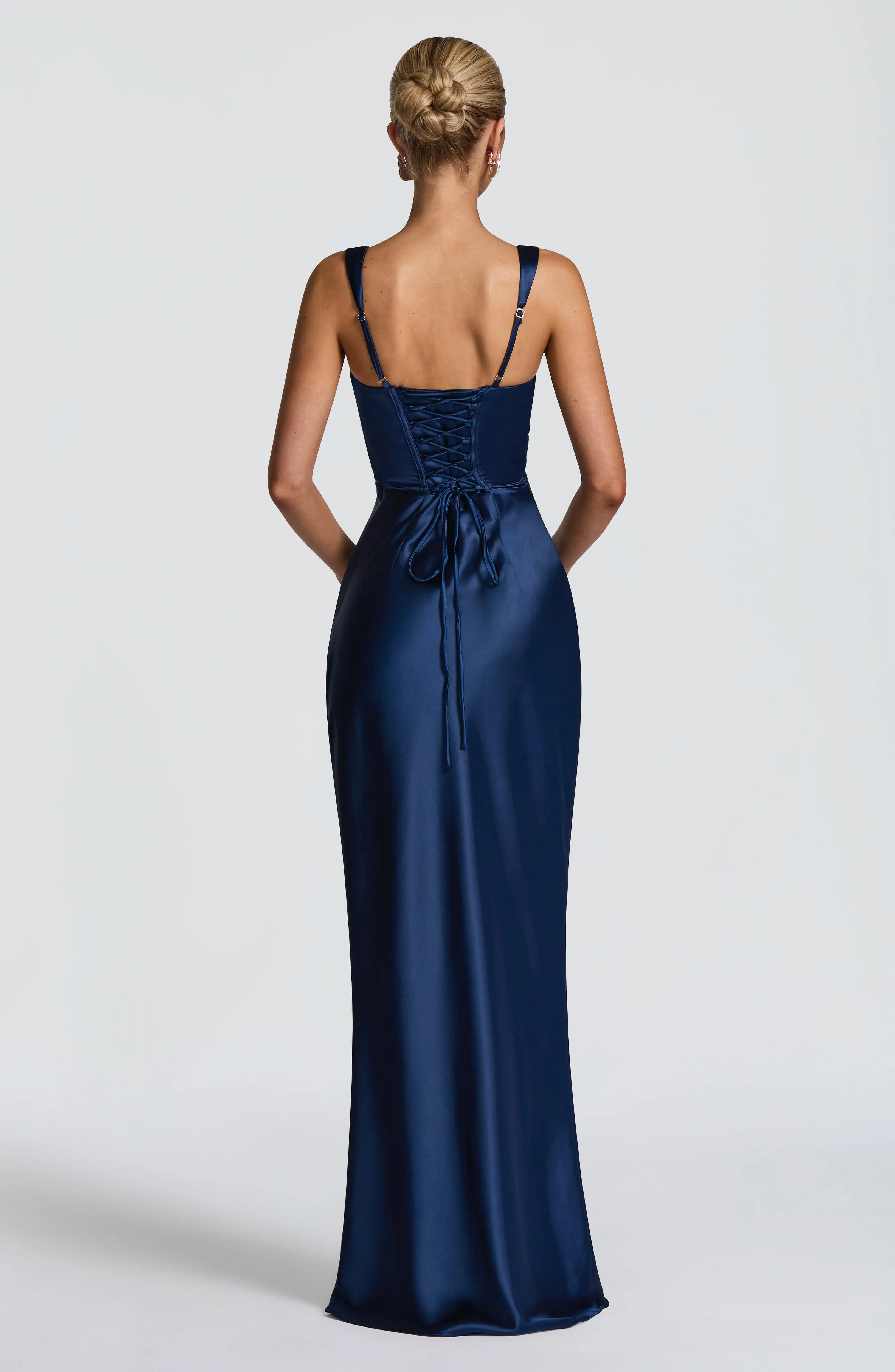 Calanthe Maxi Dress - Navy - Image 2