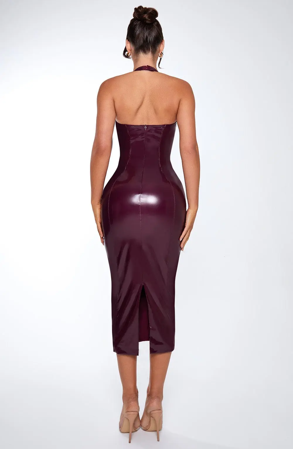 Violette Midi Dress - Cherry Lacquer - Image 7