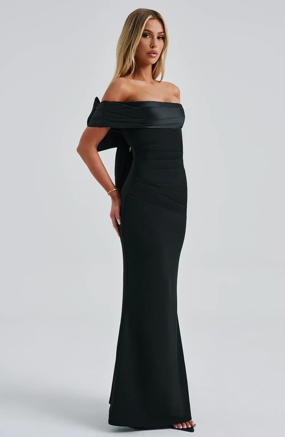 Joanna Maxi Dress - Black - Image 7