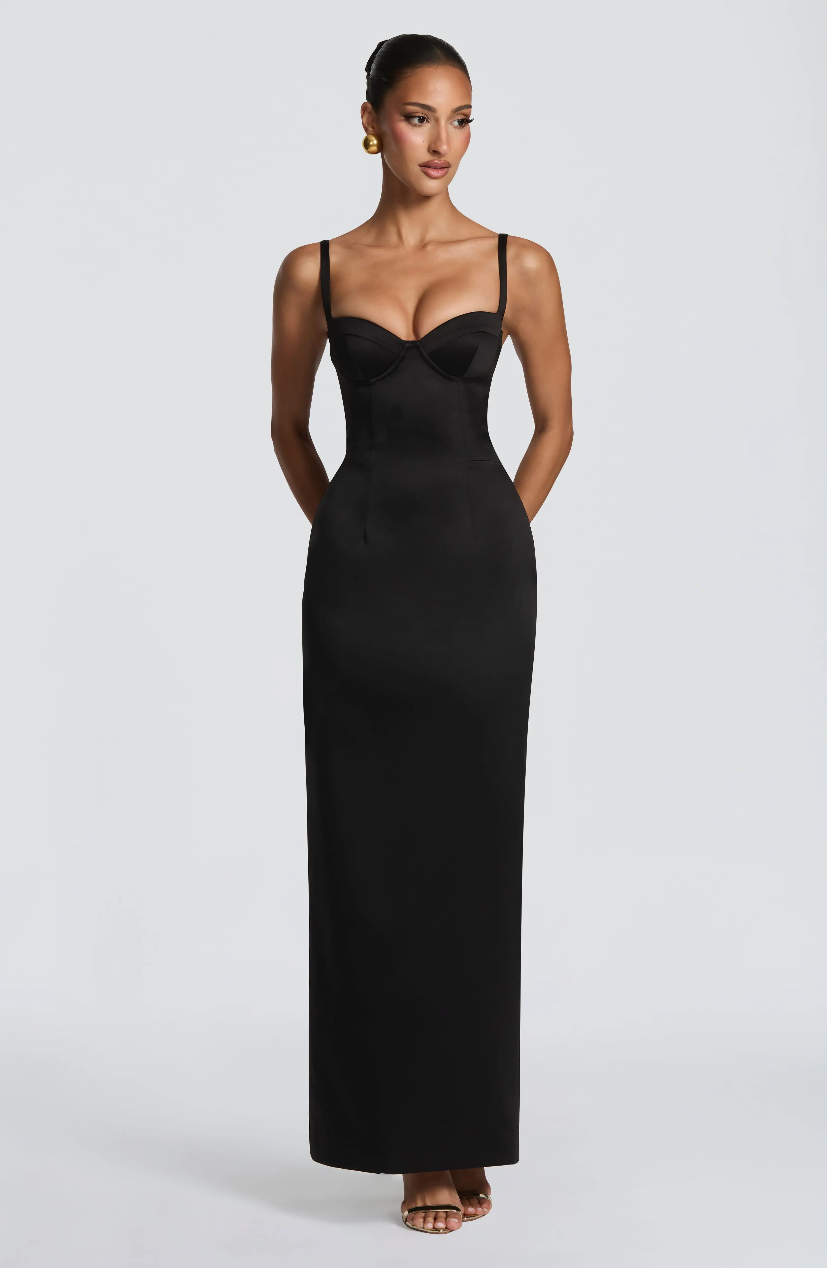 Bennett Maxi Dress - Black - Image 5