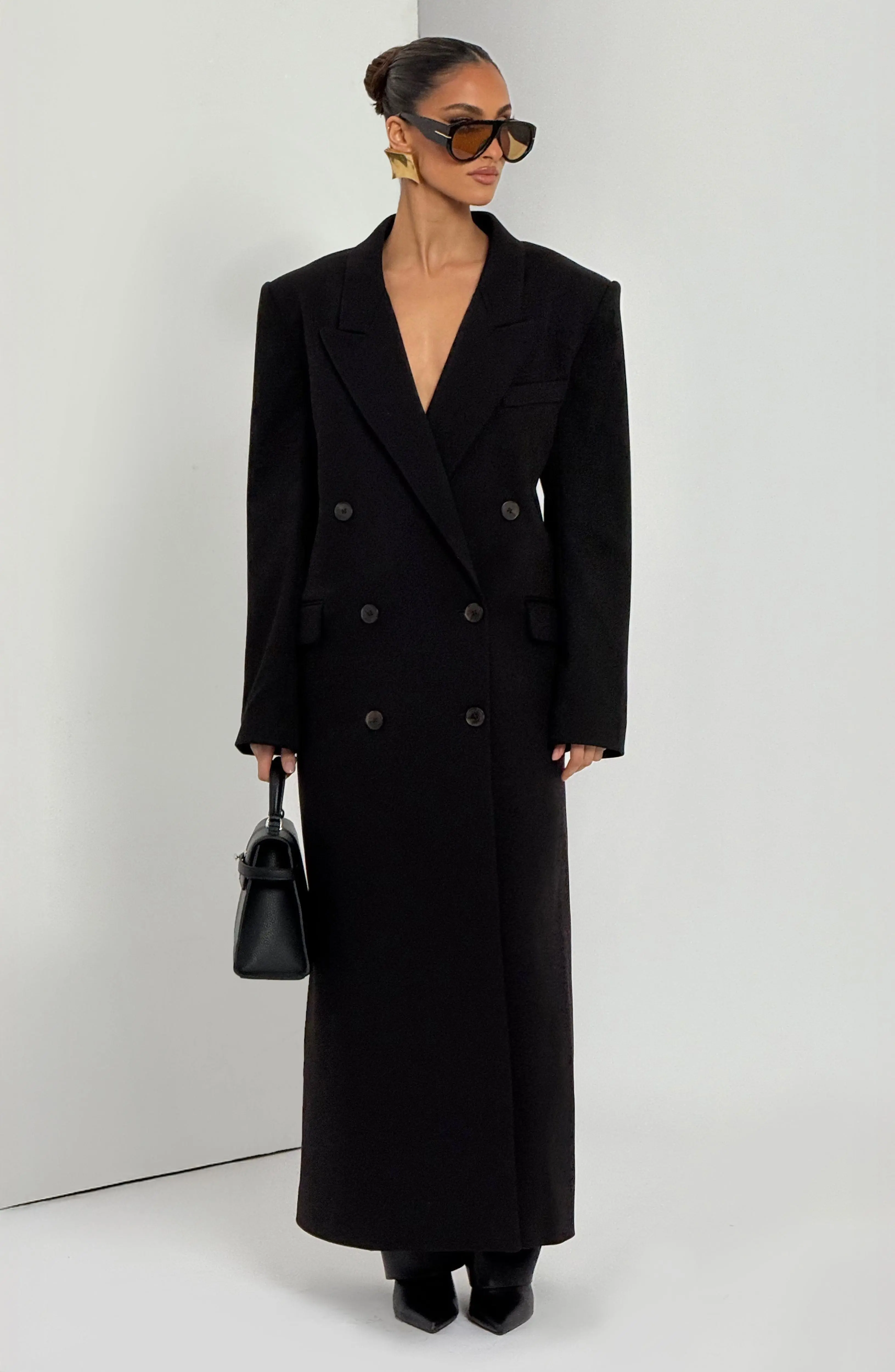 Michelle Coat - Black - Image 8