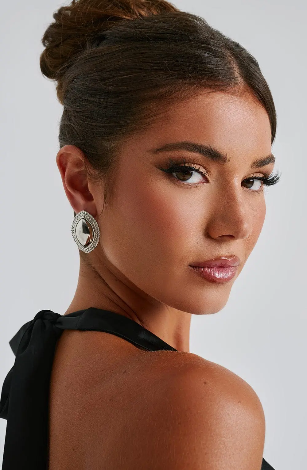Azra Earrings - Silver - Image 2