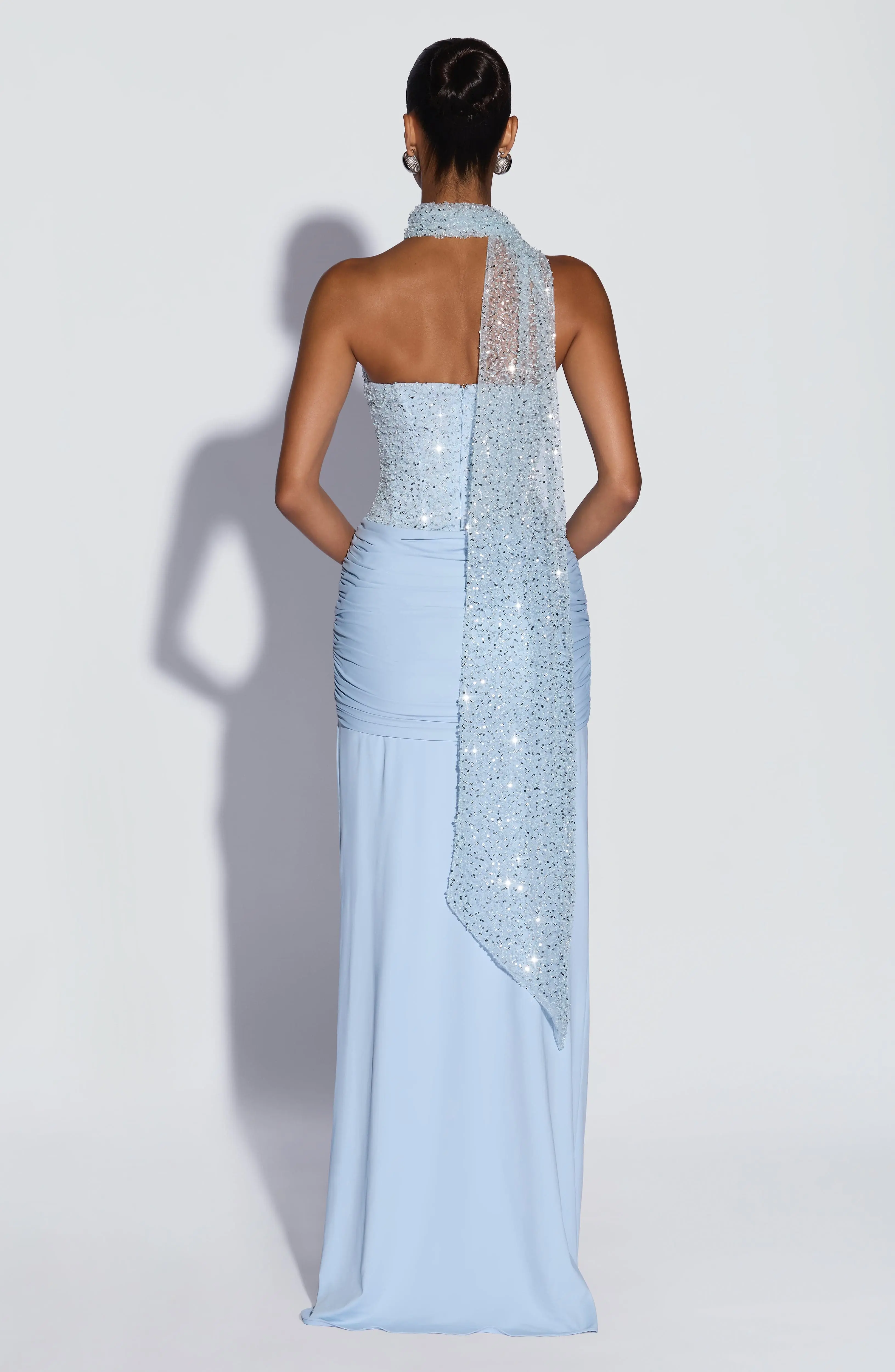 Carina Maxi Dress - Glacier Blue - Image 7