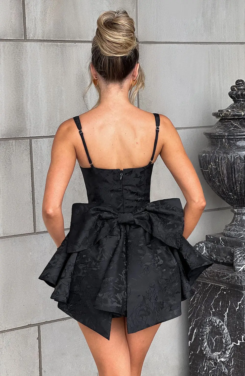 Emelie Playsuit - Black - Image 2