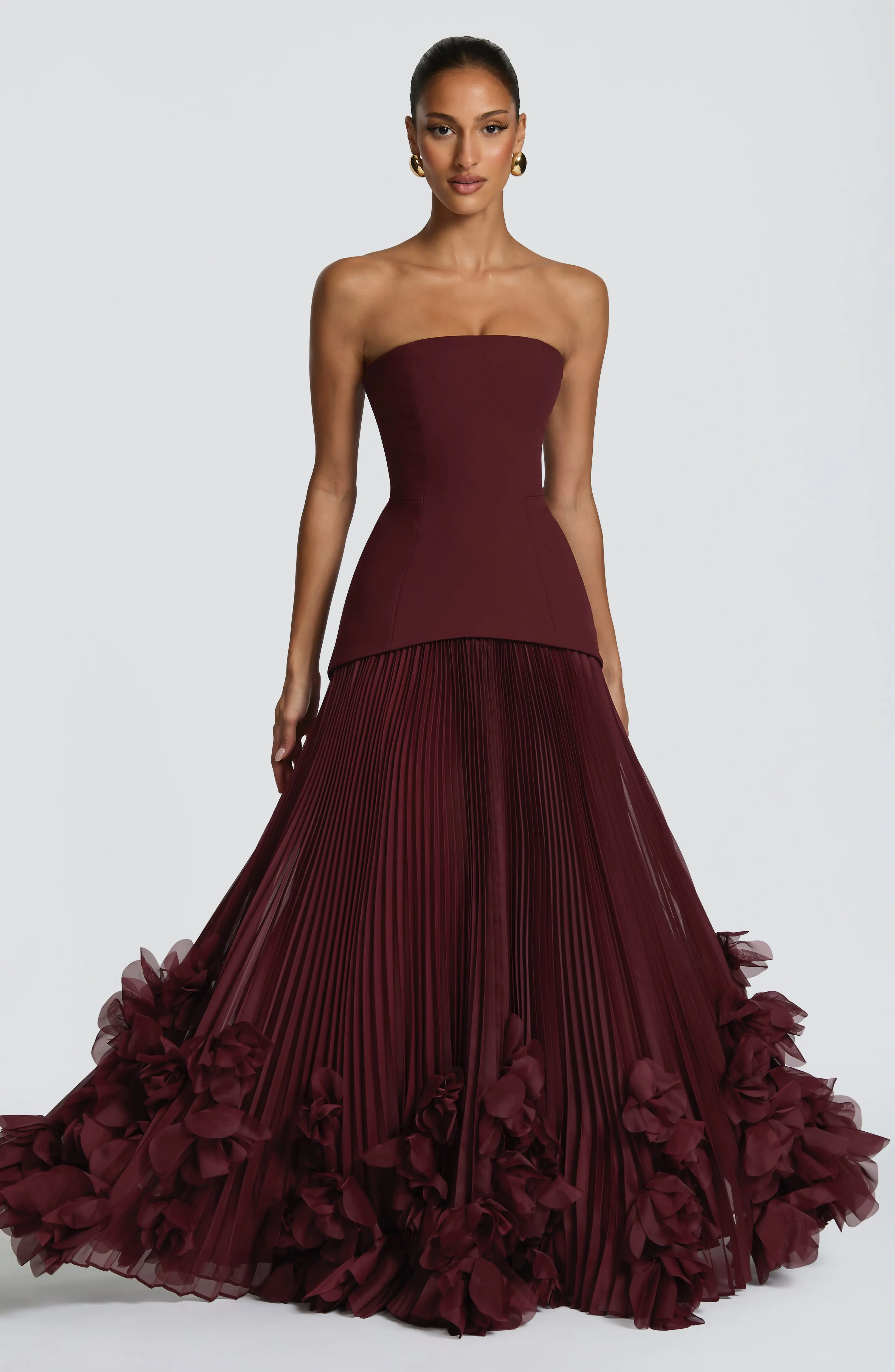 Seraphina Gown - Cherry Lacquer - Image 4