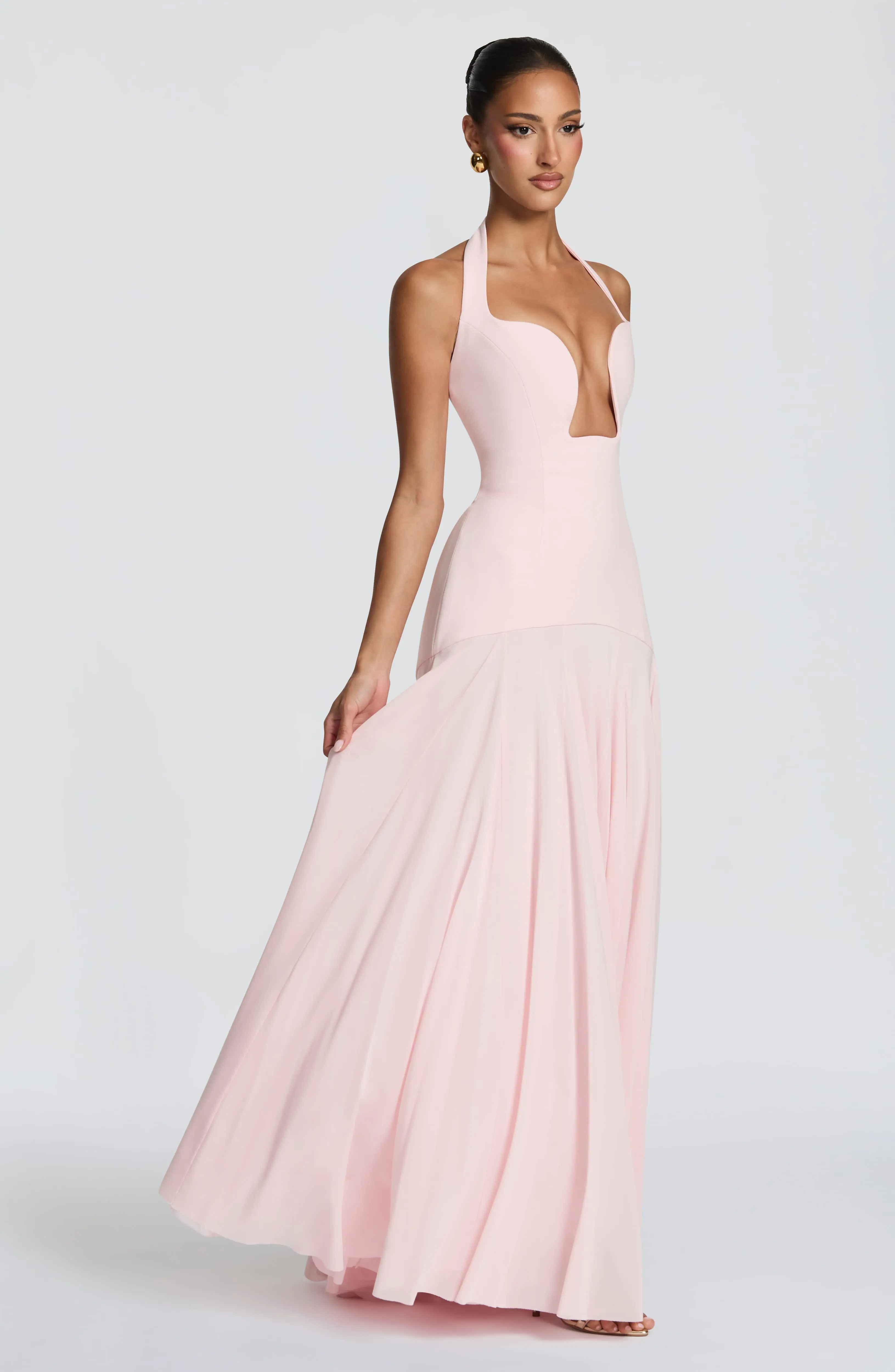 Cyrene Maxi Dress - Blush - Image 3