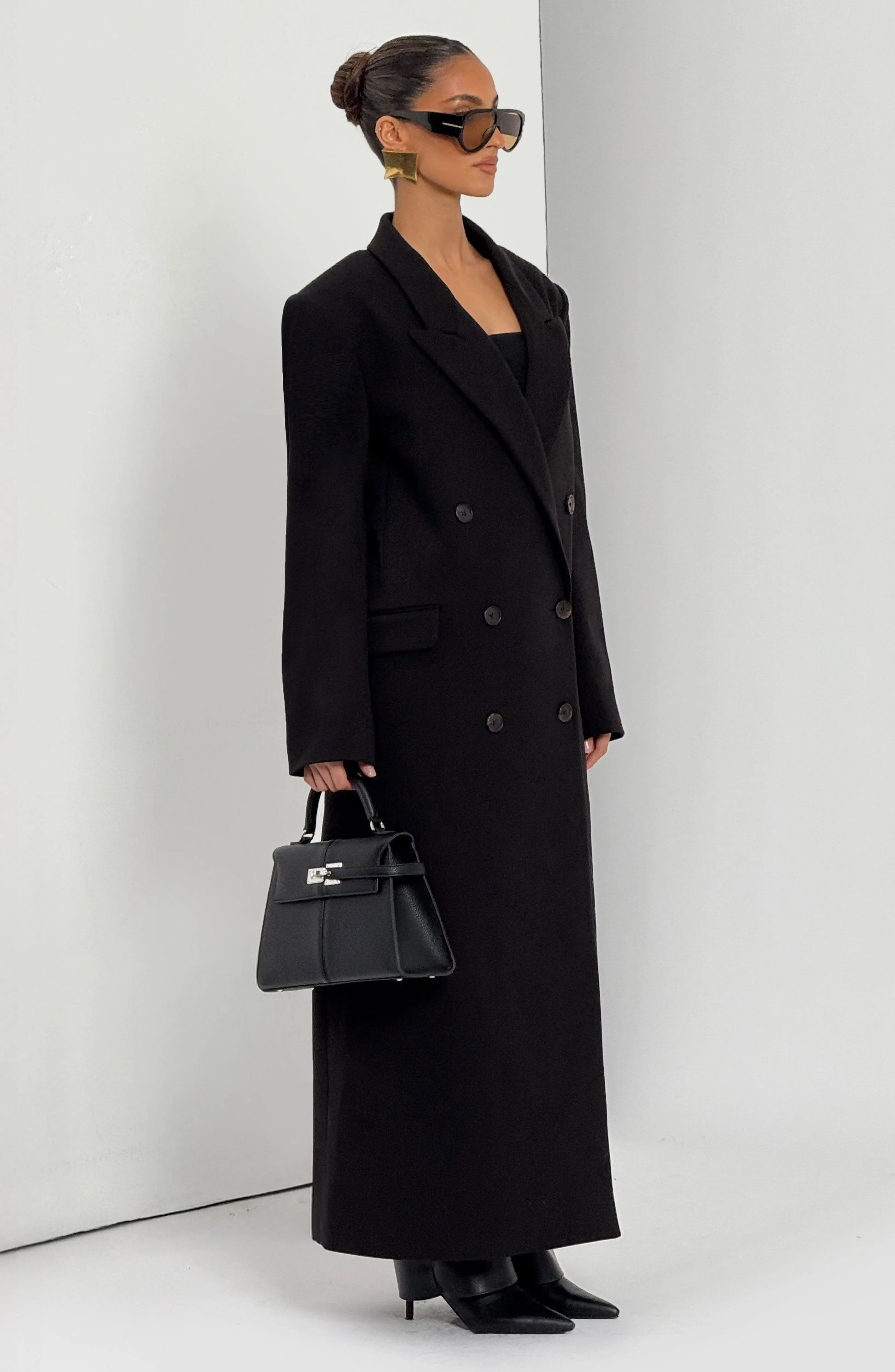 Michelle Coat - Black - Image 6