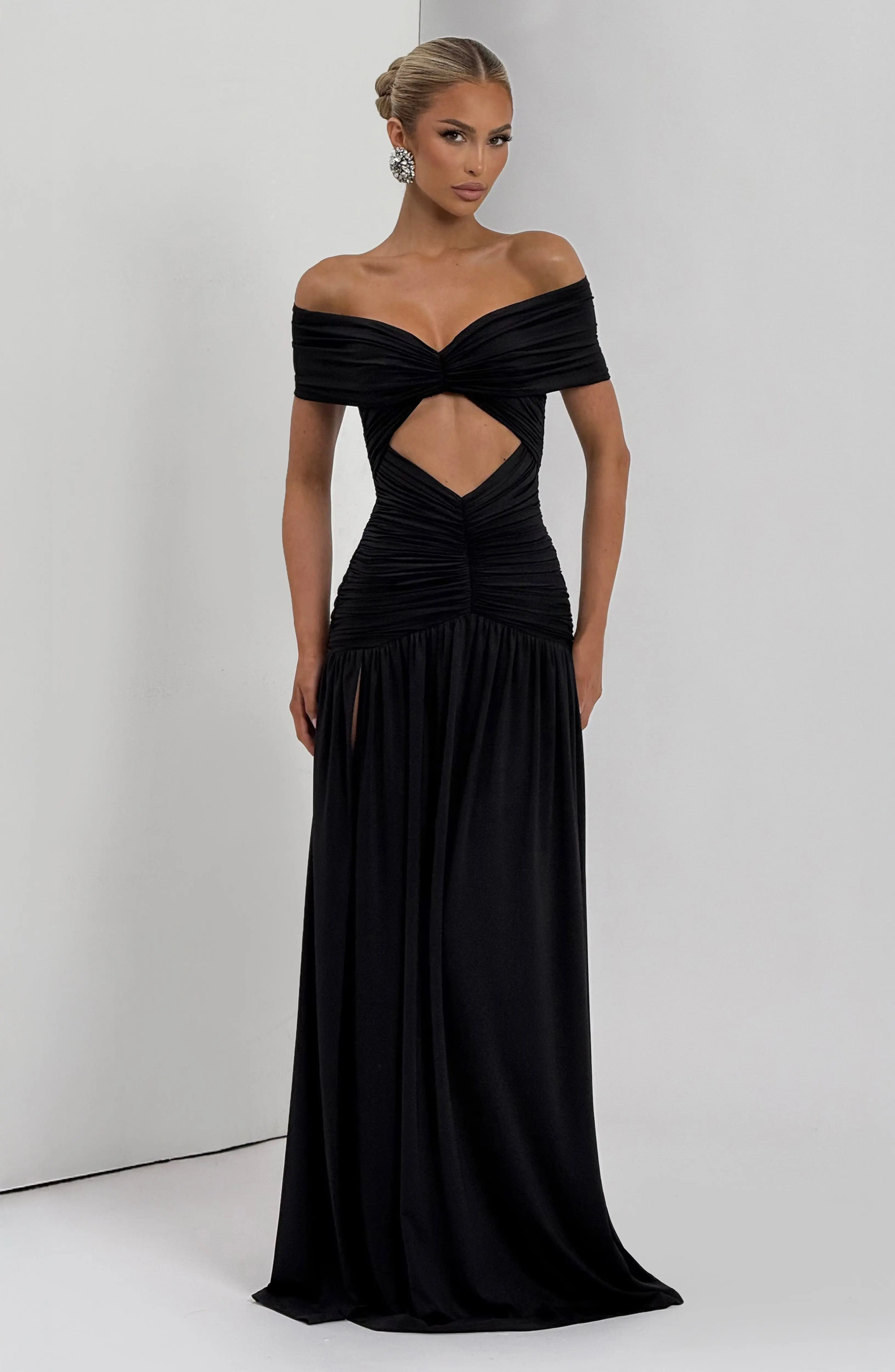 Kathryn Maxi Dress - Black - Image 9
