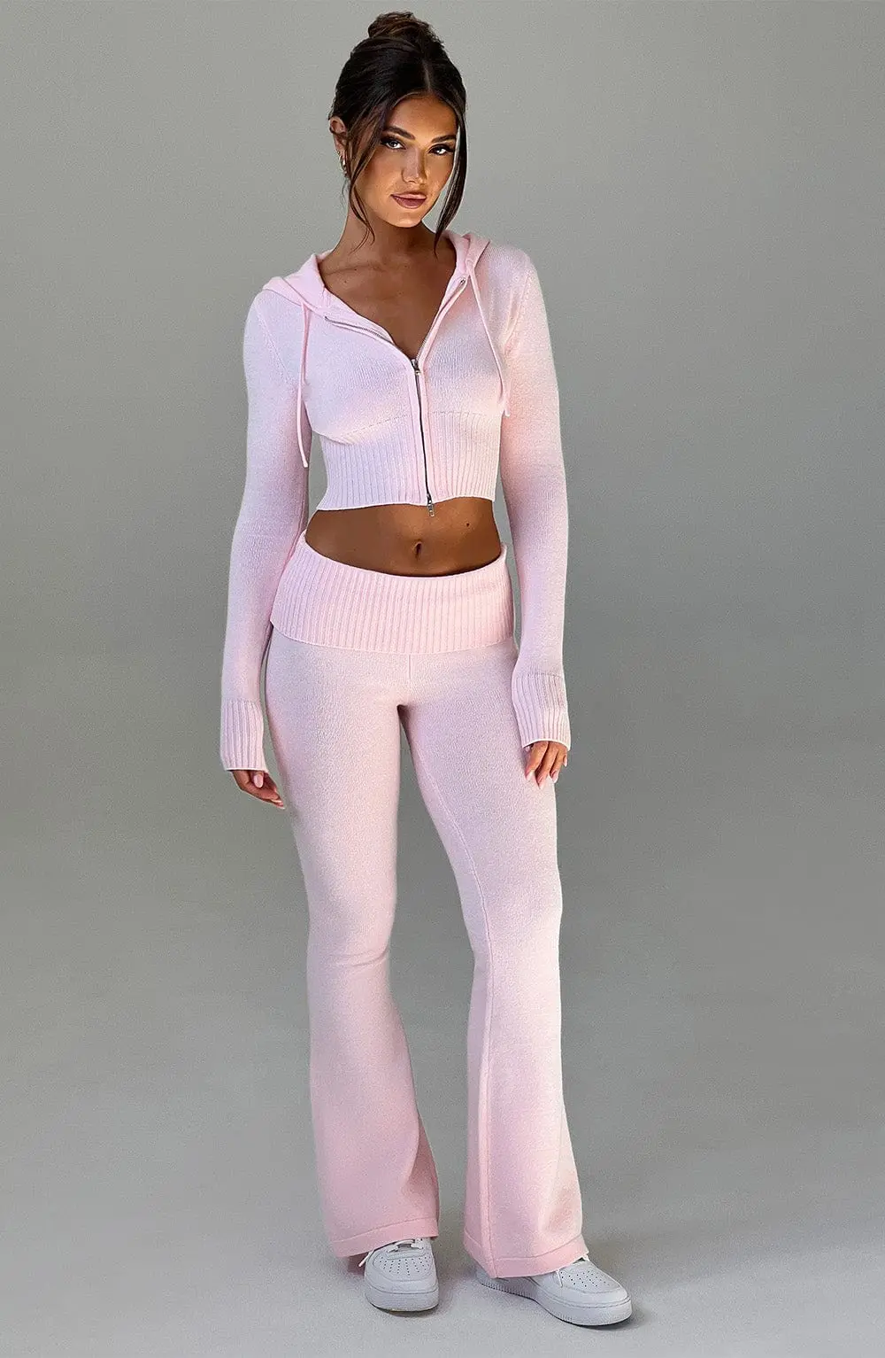 Portia Knit Pants - Pink - Image 9