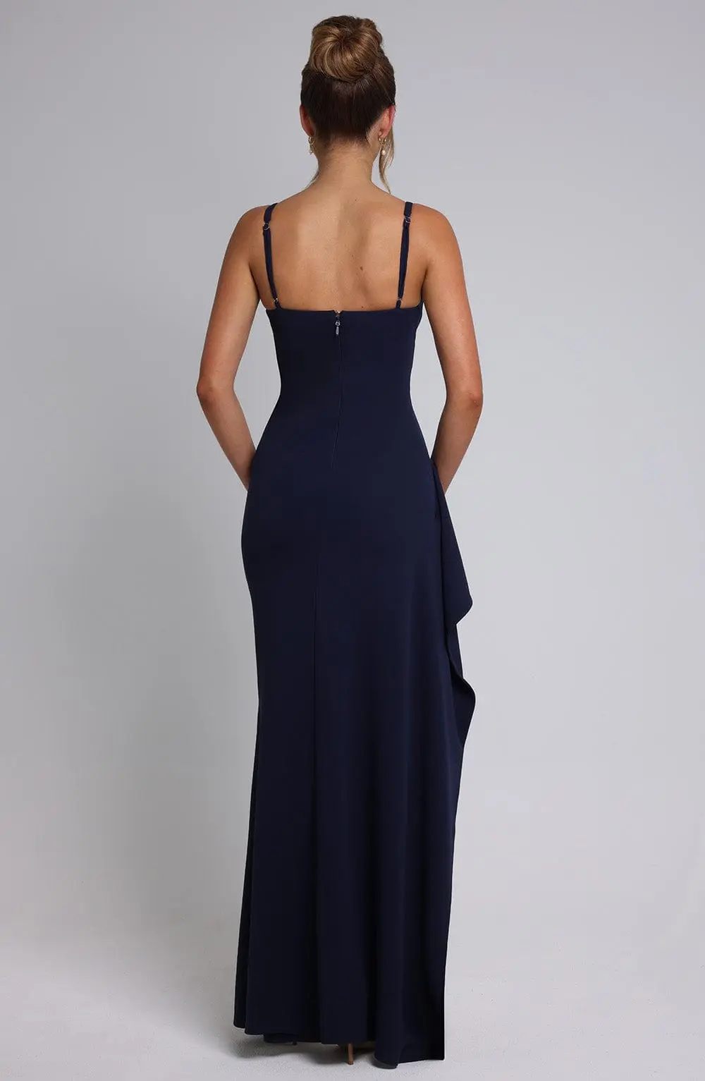 Violetta Maxi Dress - Navy - Image 8