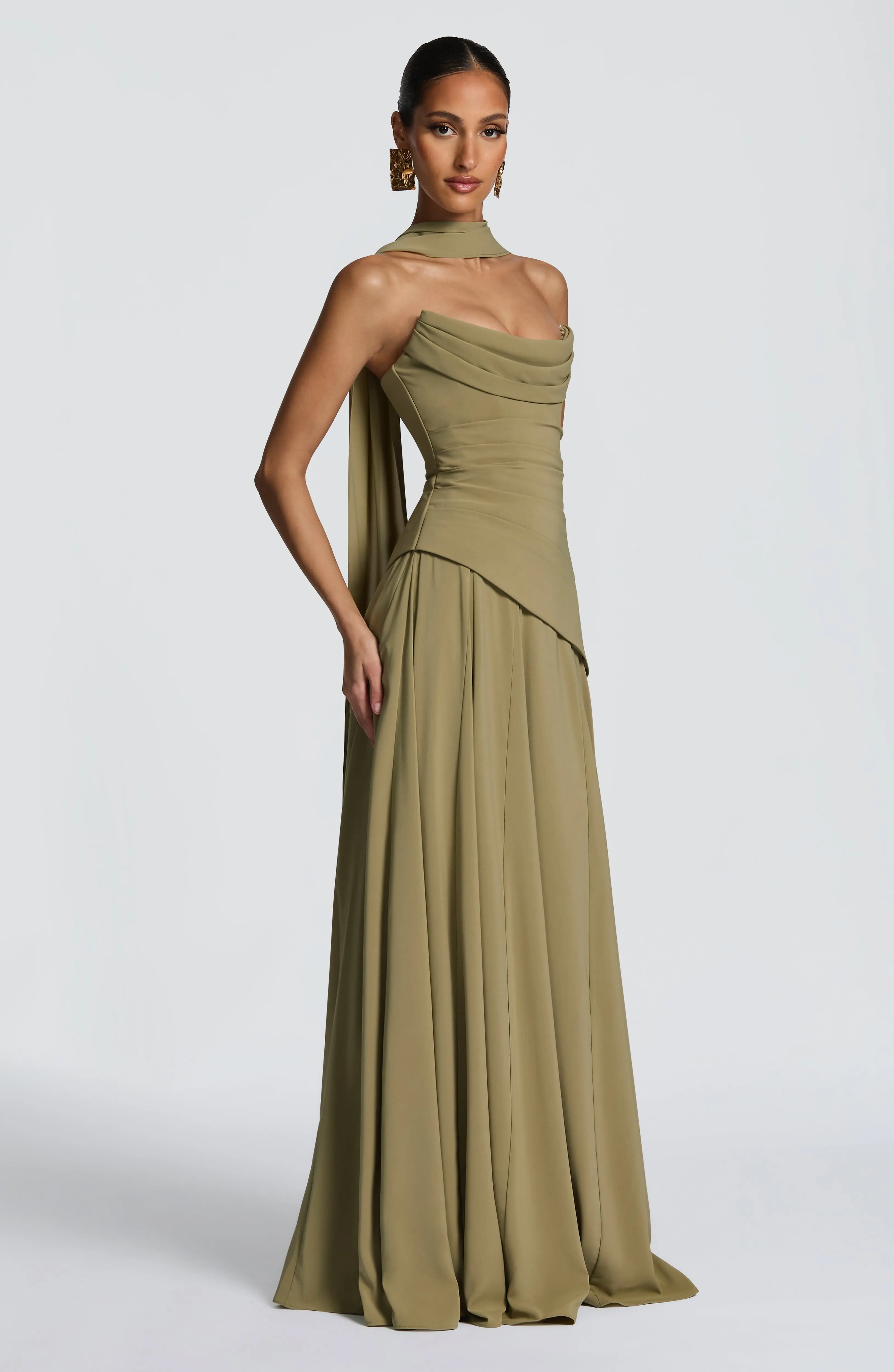 Patricia Maxi Dress - Sage - Image 7