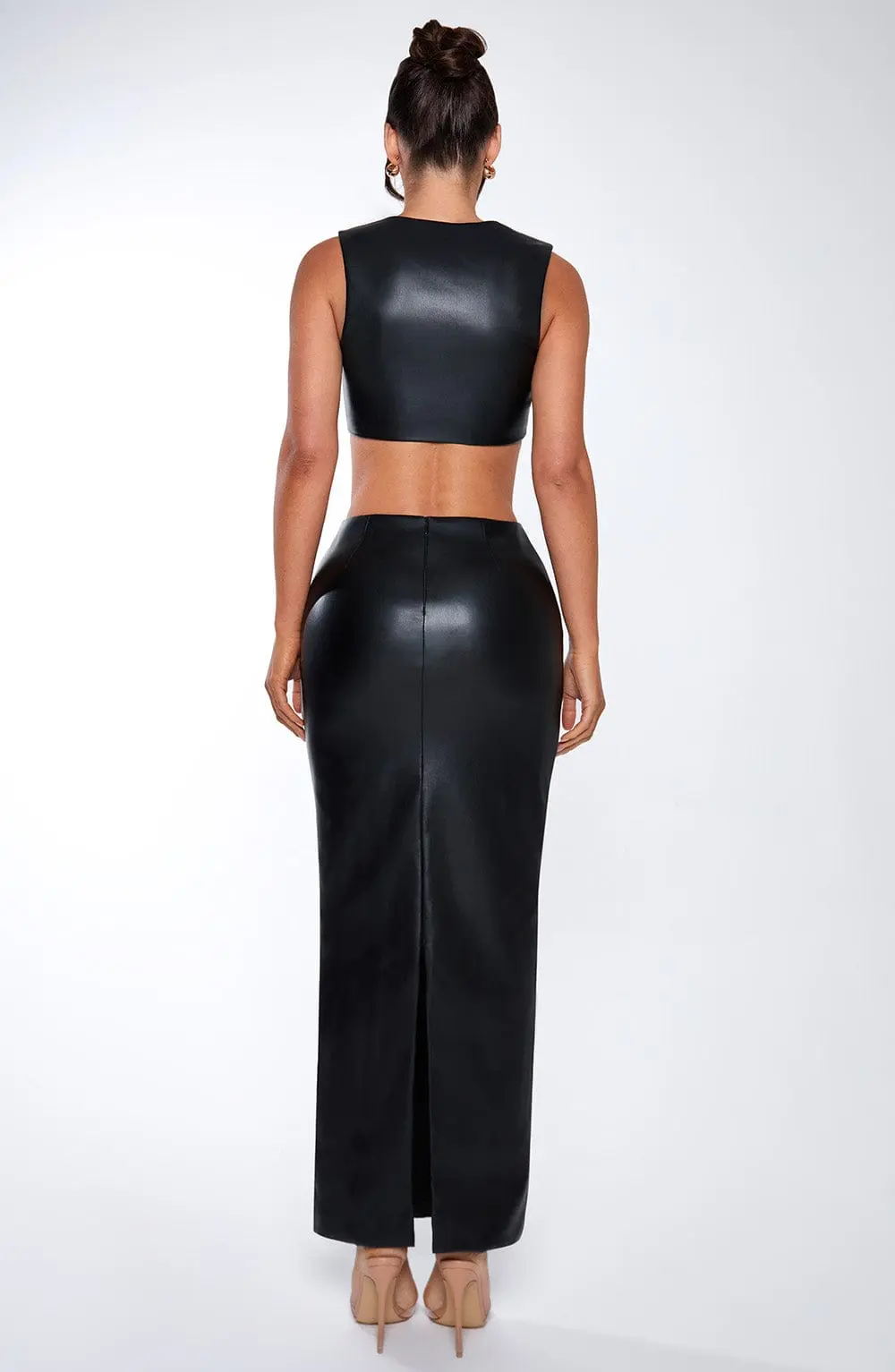 Odetta Maxi Skirt - Black - Image 10