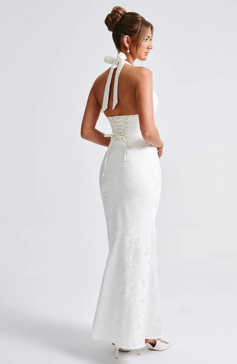 Josephine Maxi Dress - Ivory - Image 7