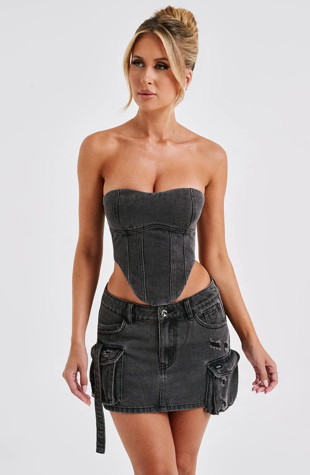 Yasie Corset - Black - Image 13