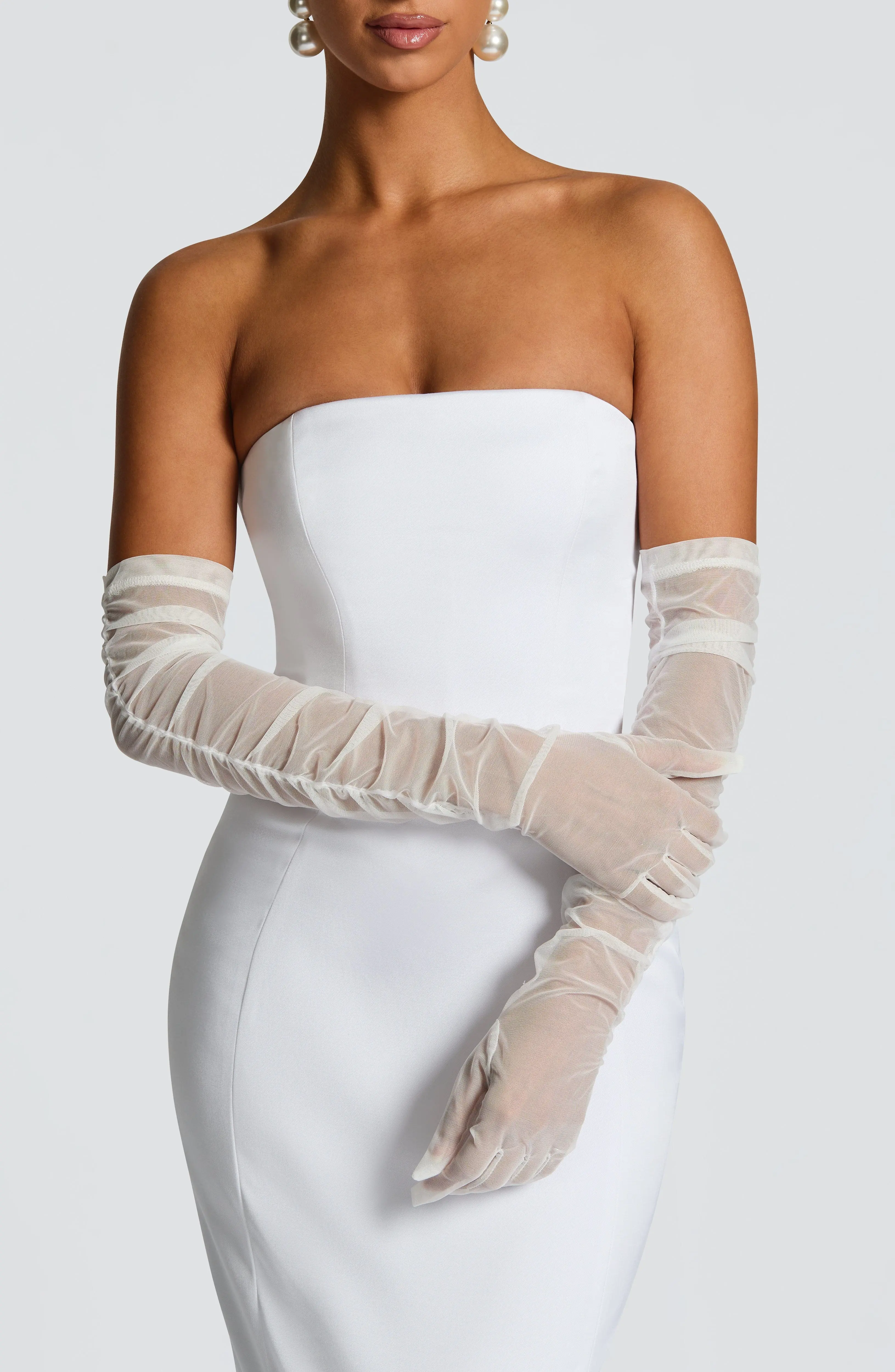 Ada Gloves - Ivory - Image 3