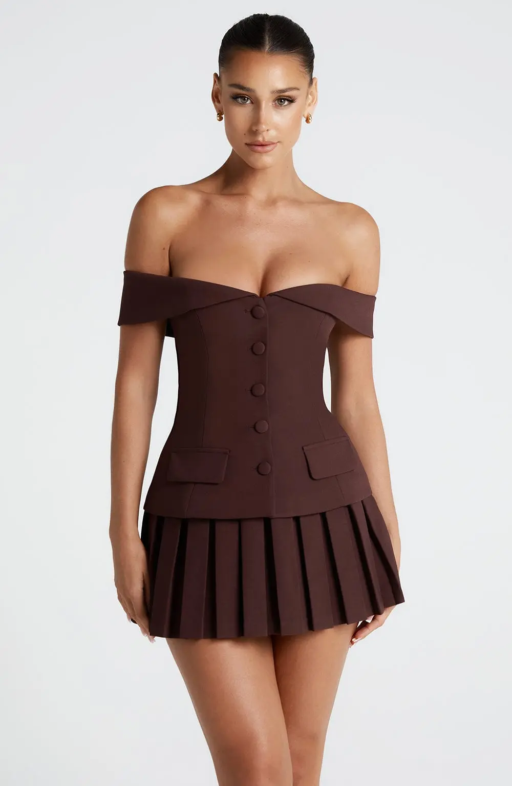 Blakely Top - Plum Brown - Image 2