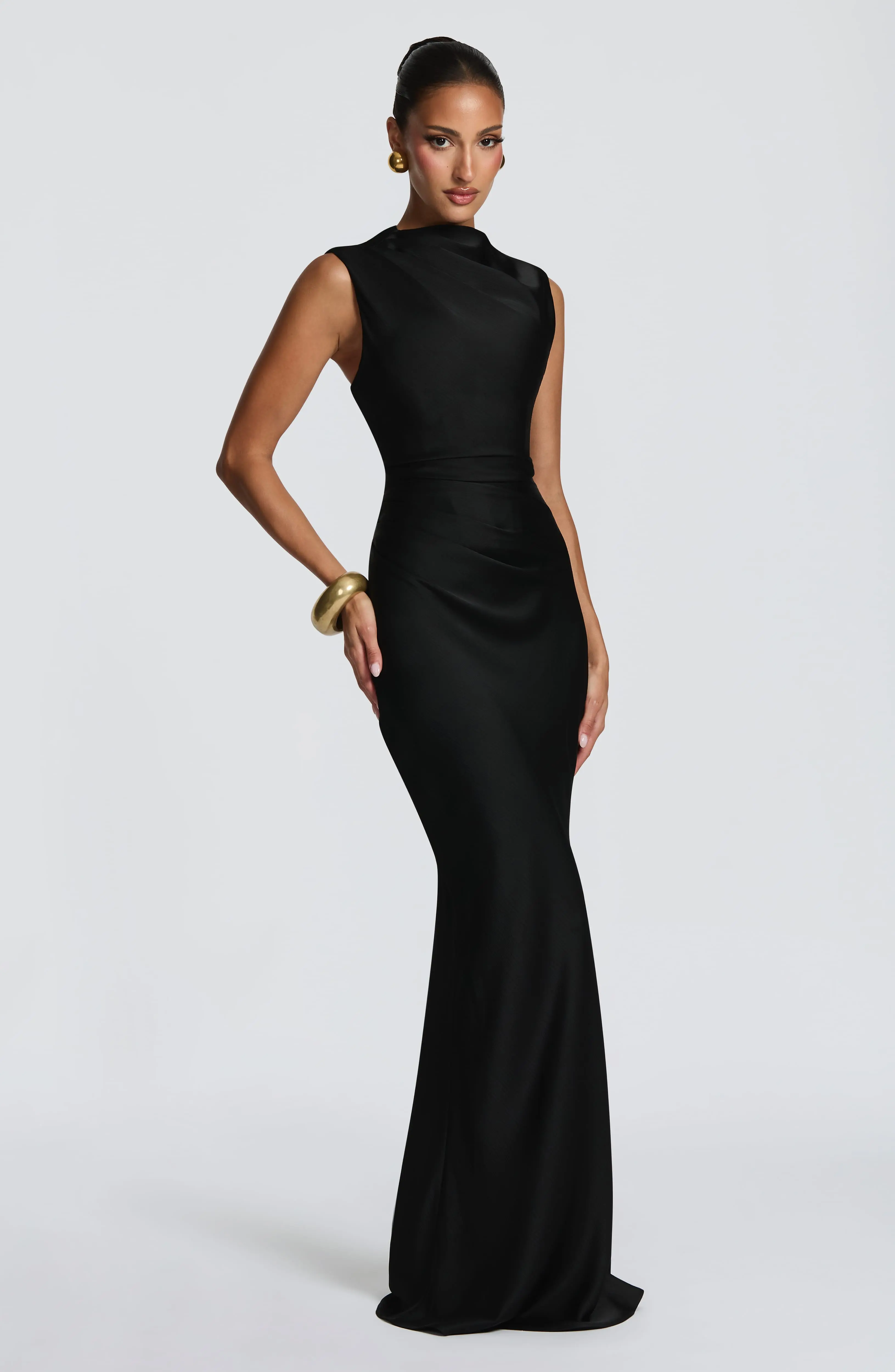 Avielle Maxi Dress - Black - Image 3