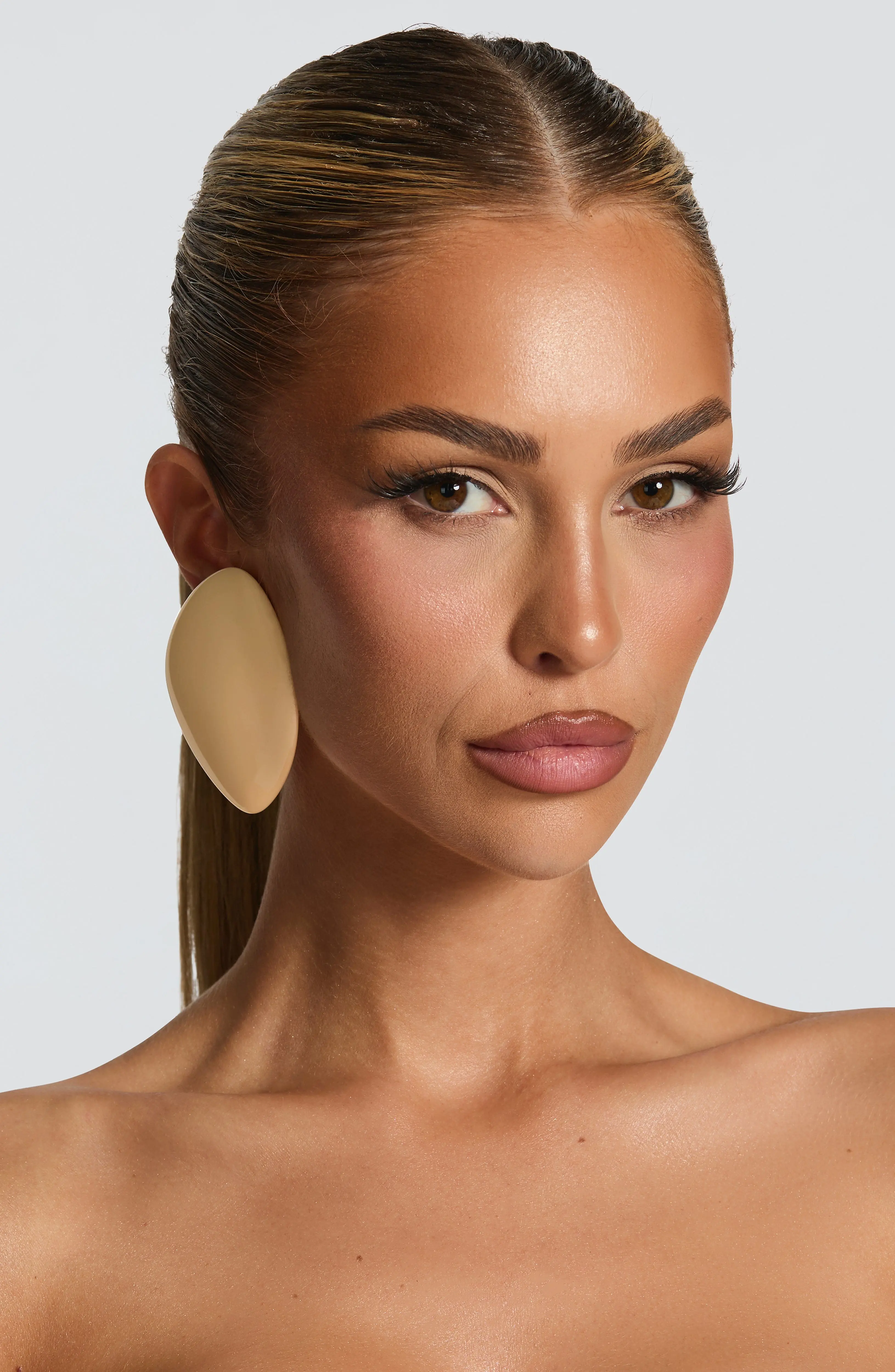 Elvera Earrings - Cream - Image 2
