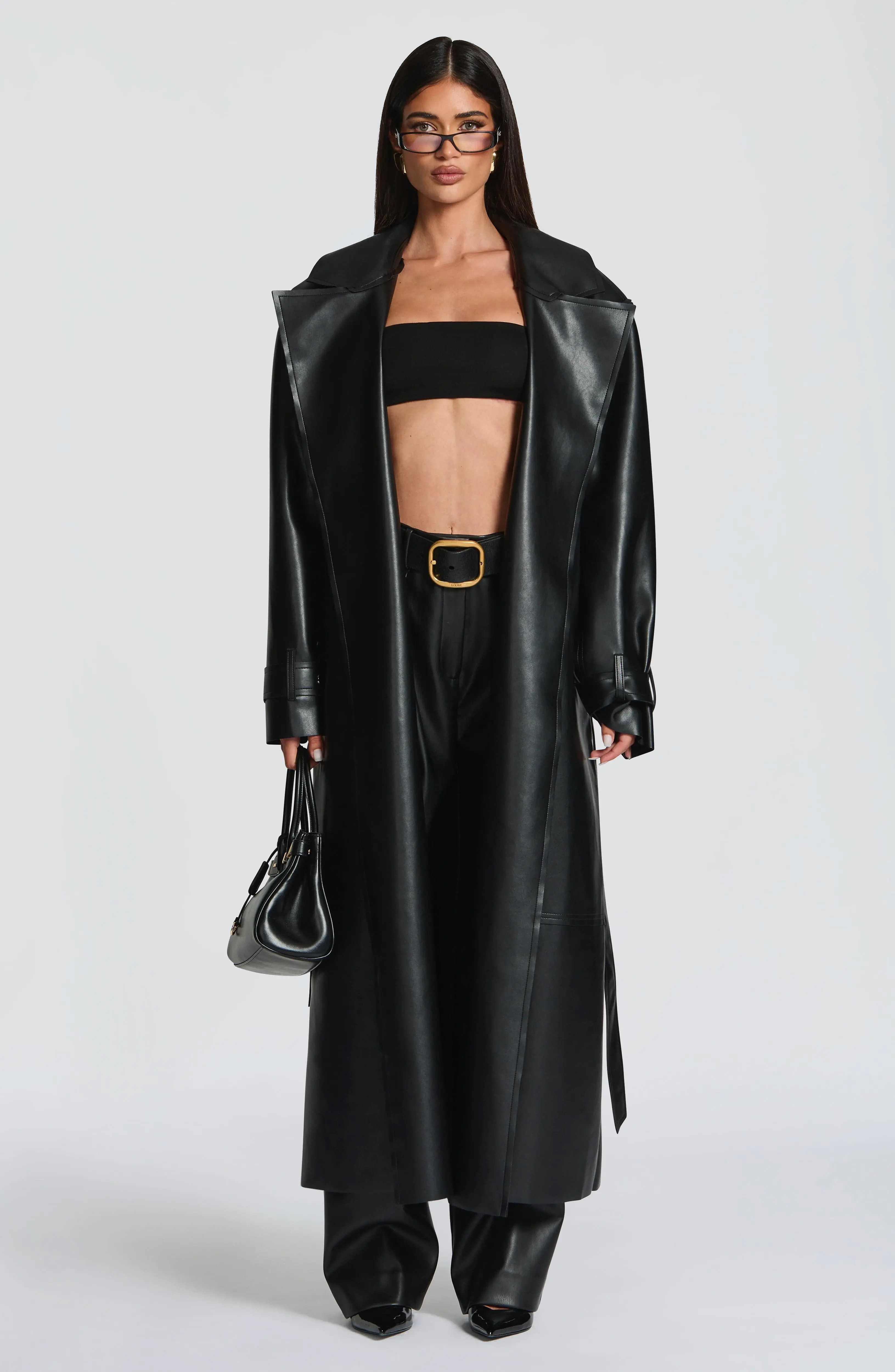 Bridget Trench Coat - Black - Image 11
