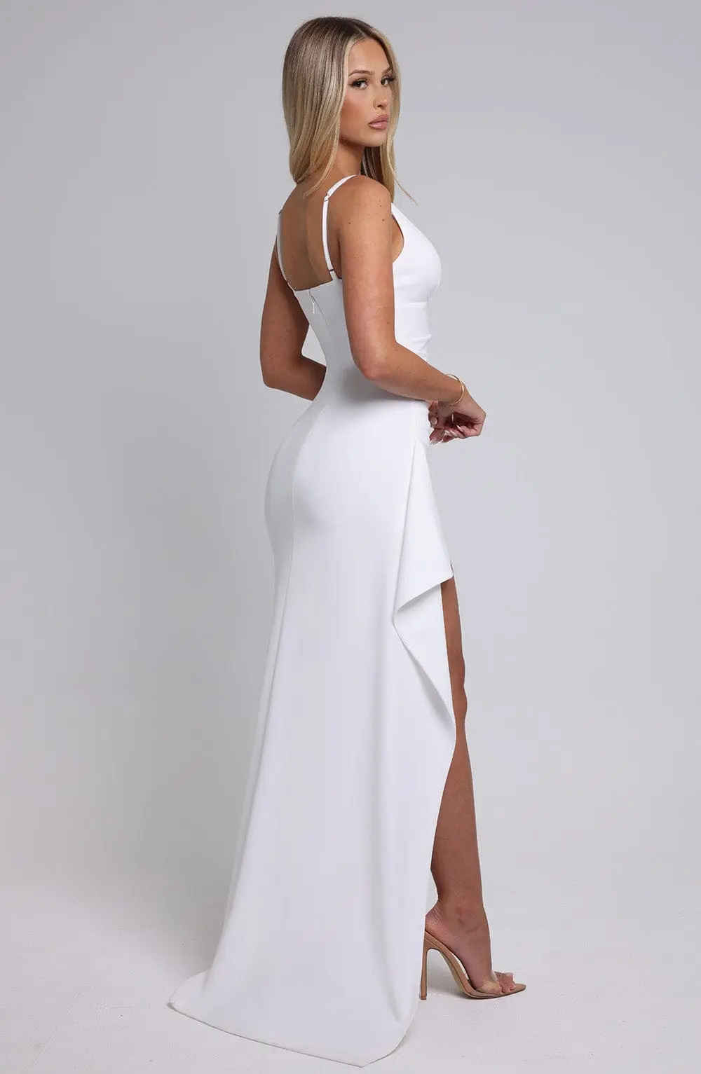 Violetta Maxi Dress - Ivory - Image 9