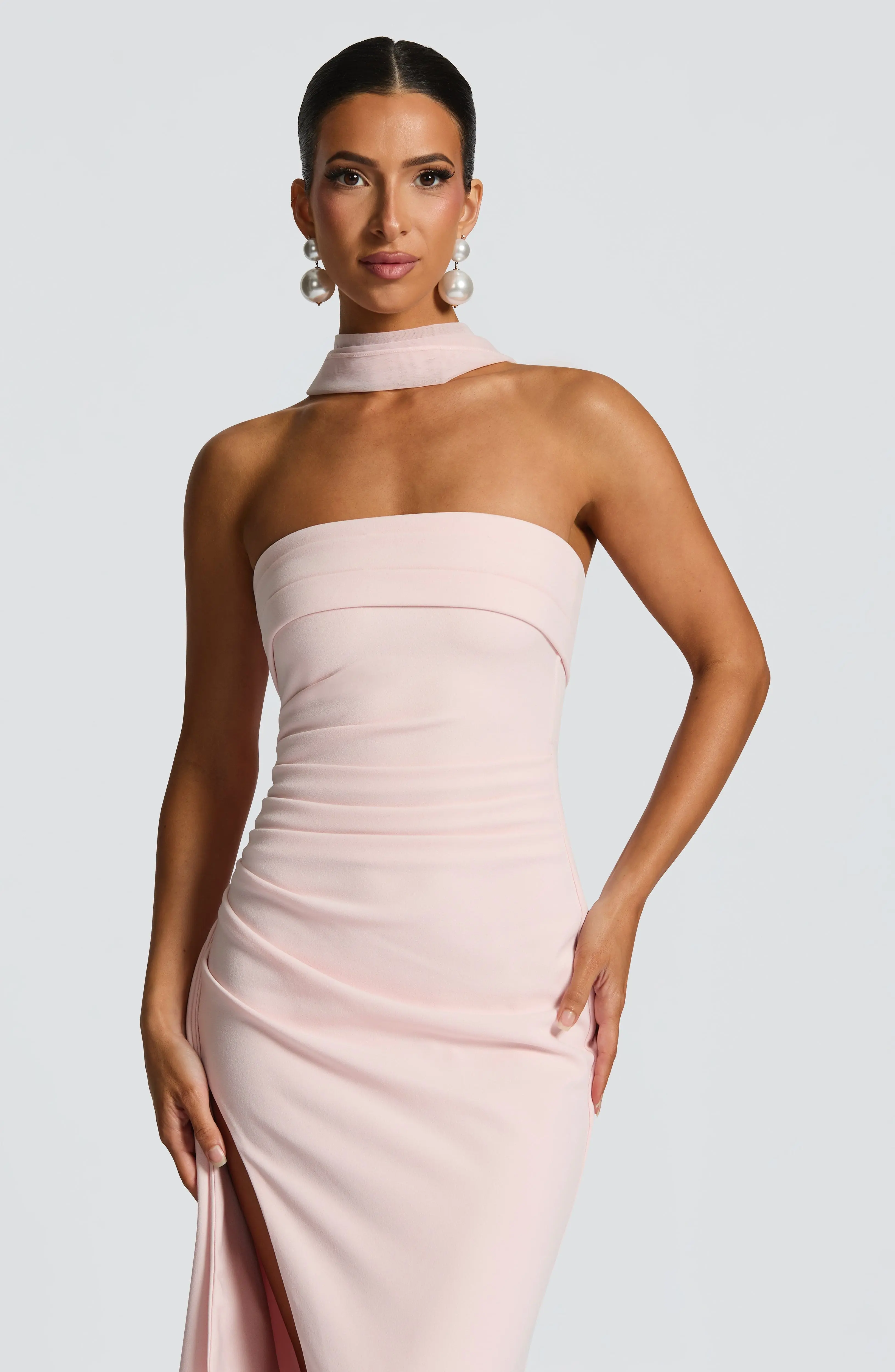 Zafira Maxi Dress - Blush - Image 6