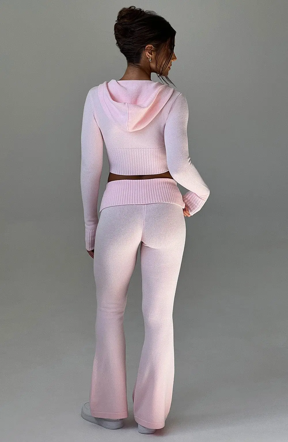 Portia Knit Pants - Pink - Image 2